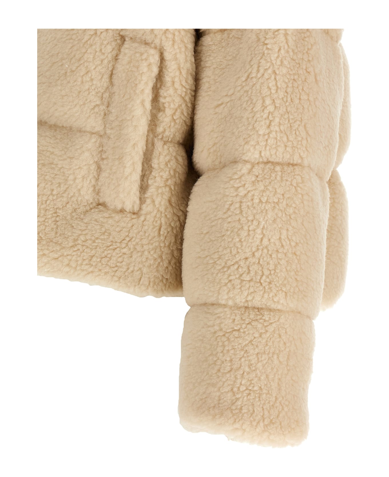 Weekend Max Mara 'alfredo' Down Jacket - Beige