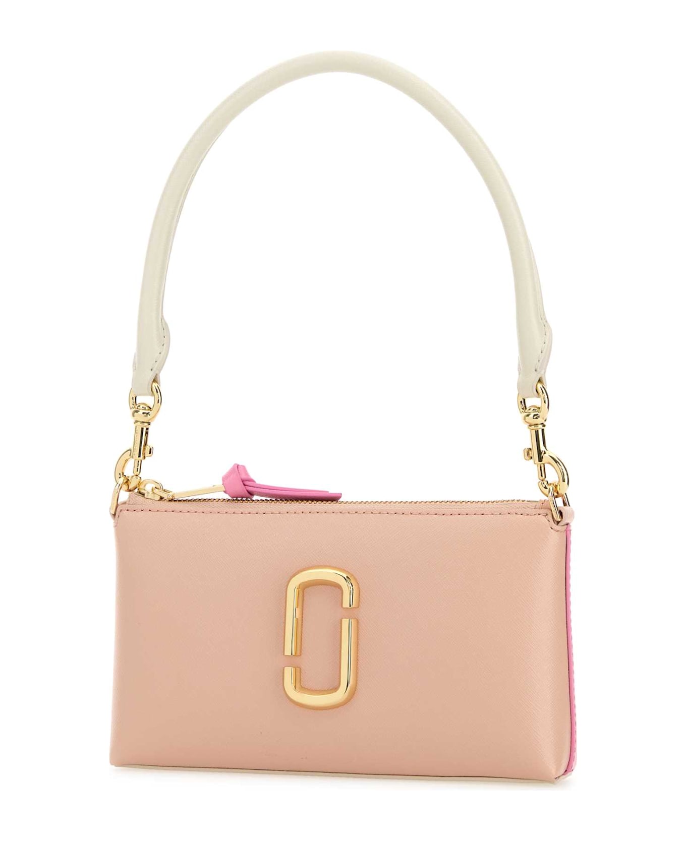 Marc Jacobs Two-tone Leather Snapshot Shoulder Bag - ROSEMULTI