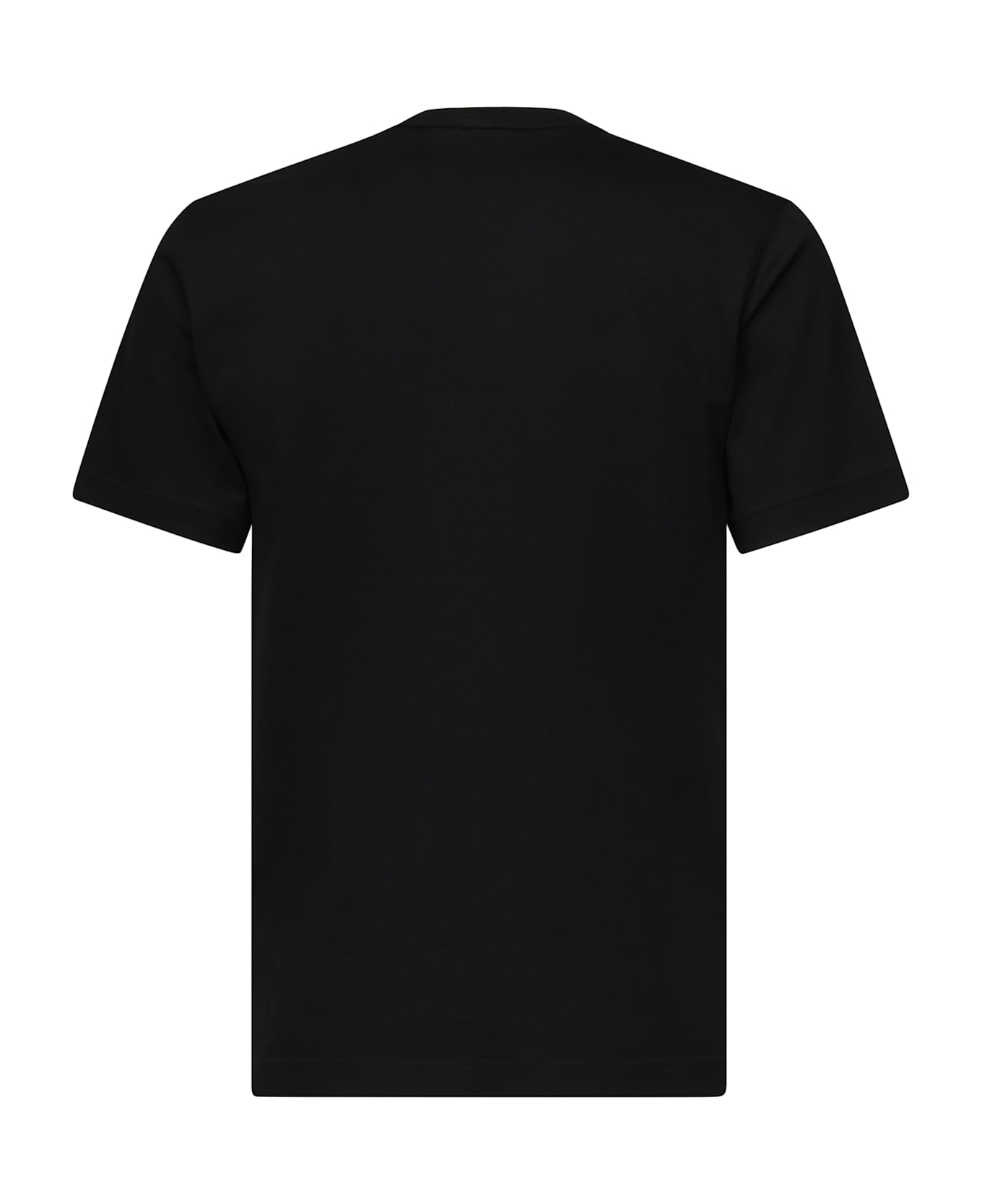 Burberry T-shirt With Knight Stamp - Black