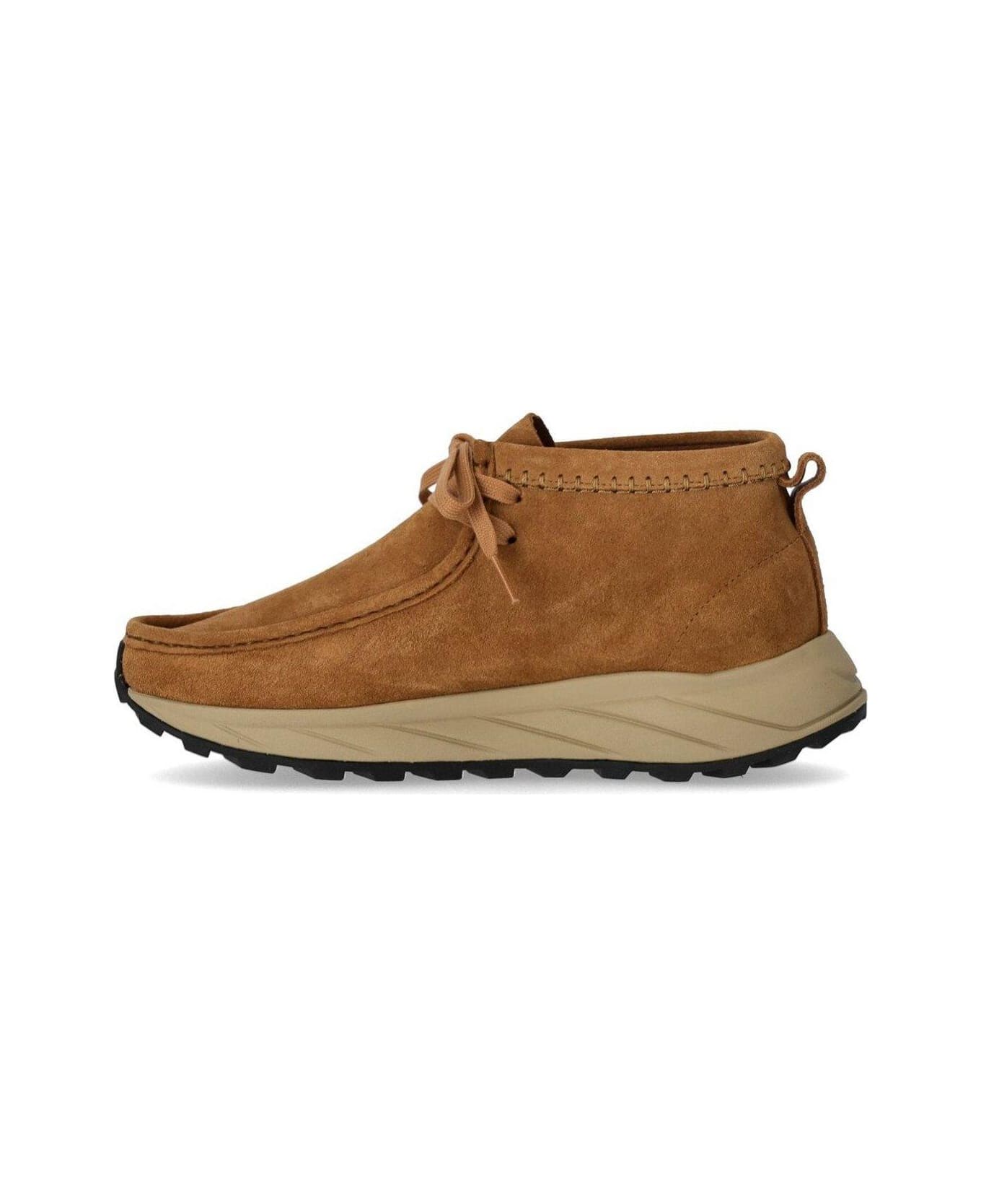 Clarks Wallabee Lace-up Ankle Boots - Beige