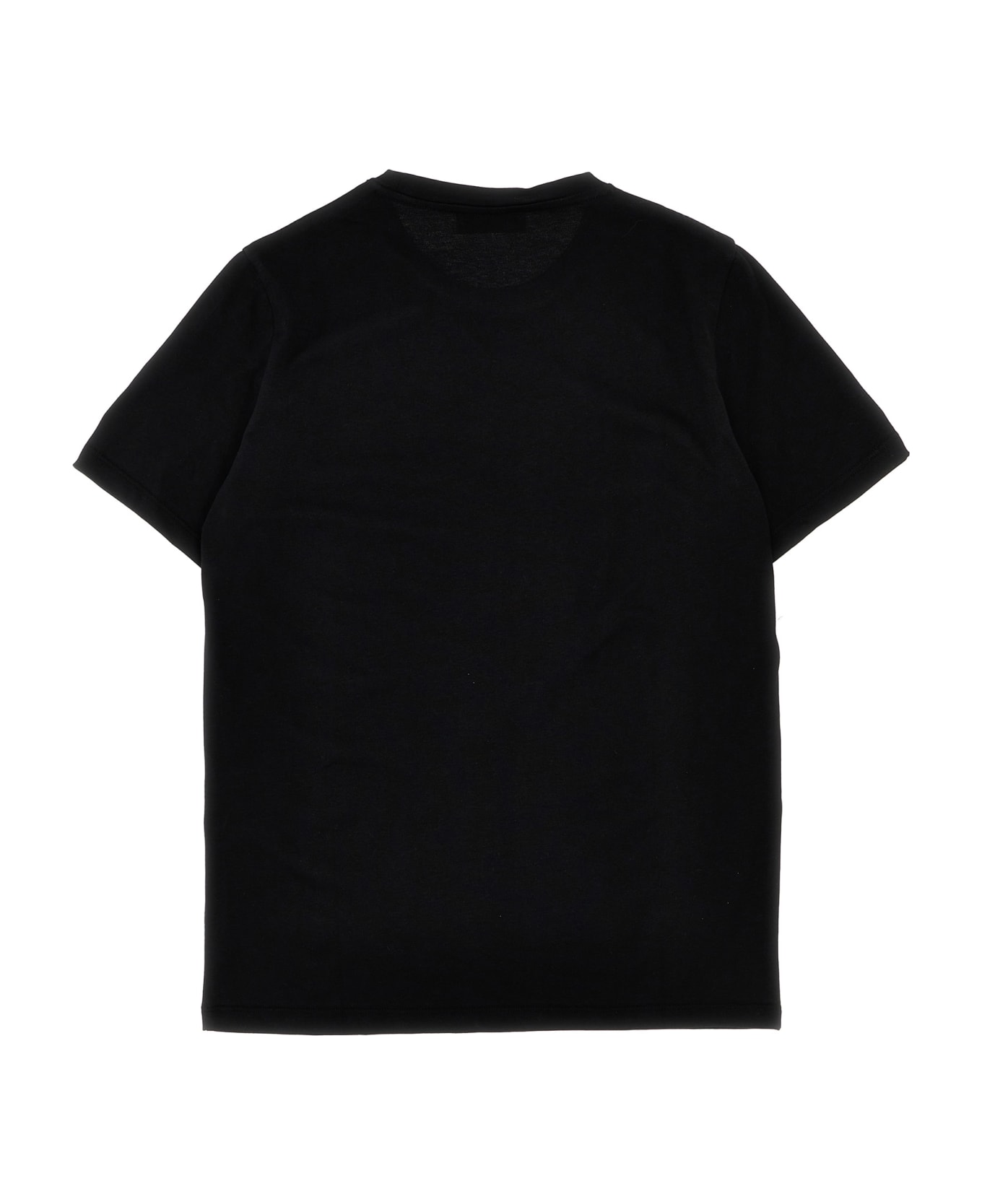 Versace Logo Print T-shirt - Black