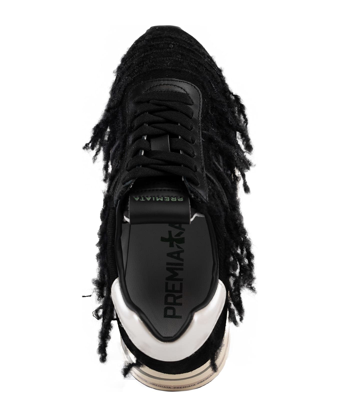 Premiata Beth 6959 Sneakers With Fringes - Nero