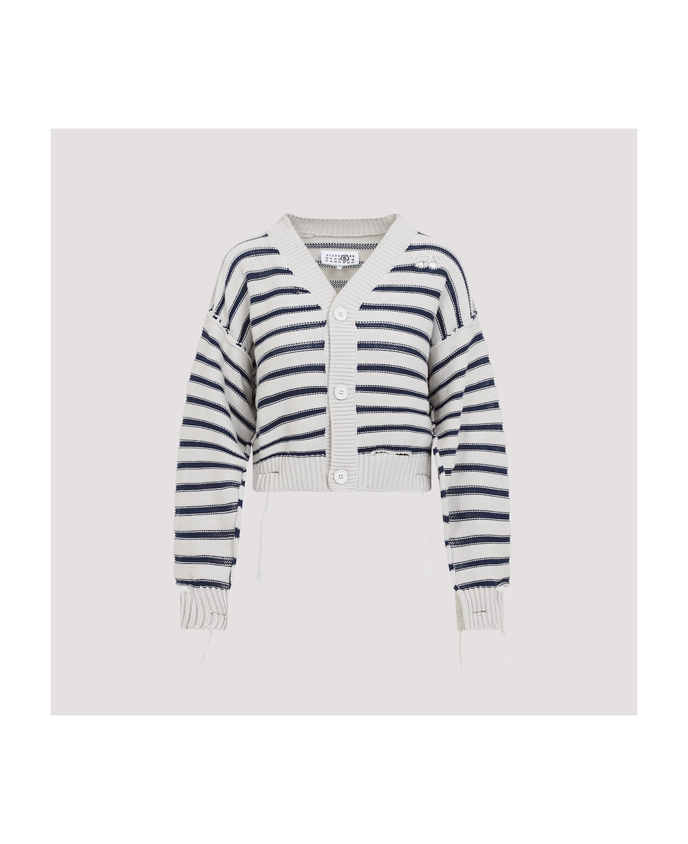 MM6 Maison Margiela Cardigan - Chalk Navy