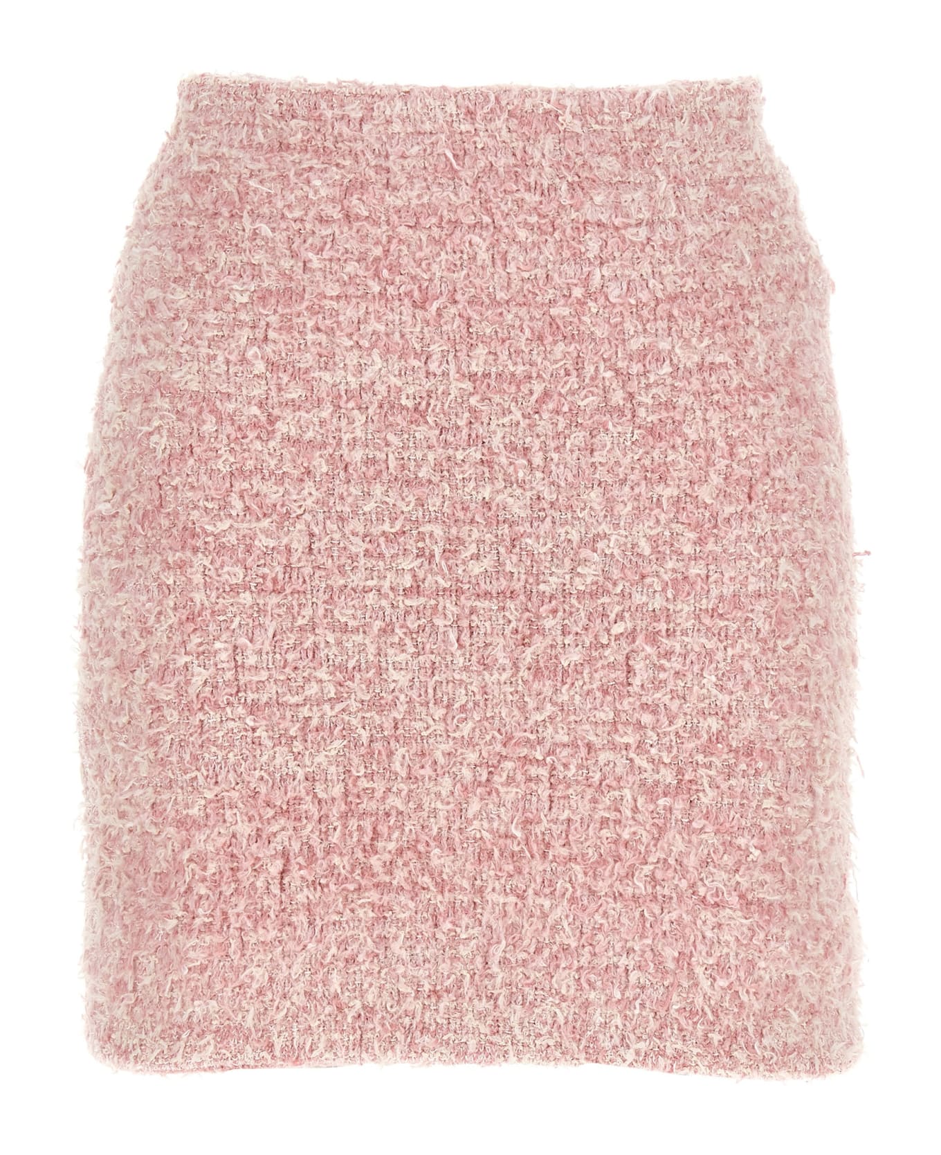Balenciaga Tweed Skirt - Pink