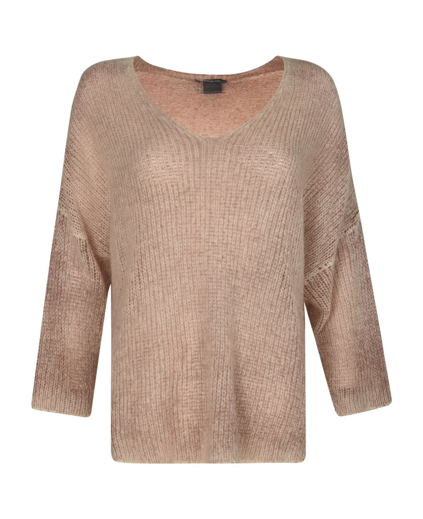 Avant Toi Ribbed Sweater - Pink