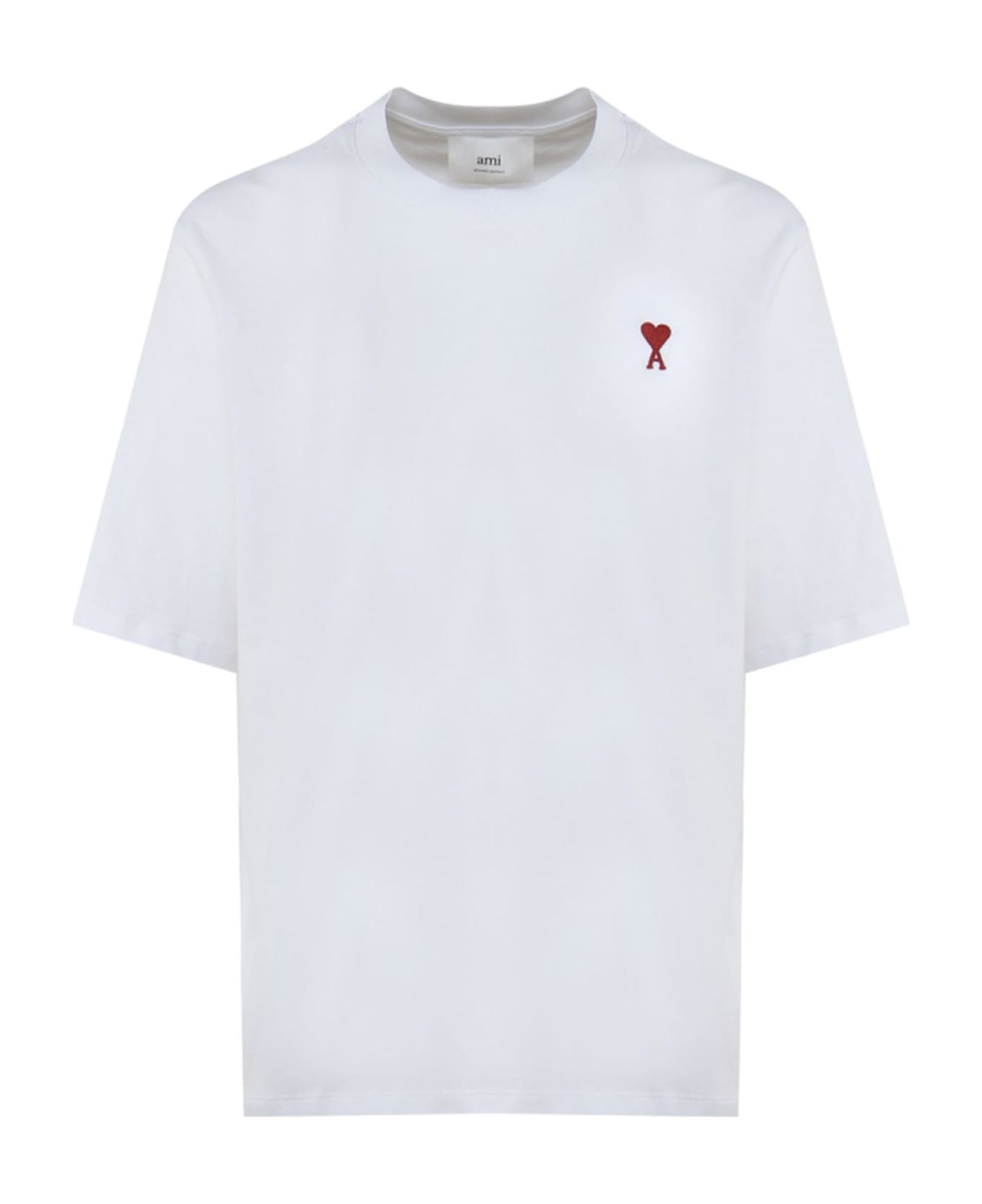 Ami Alexandre Mattiussi Ami T-shirts And Polos White - White