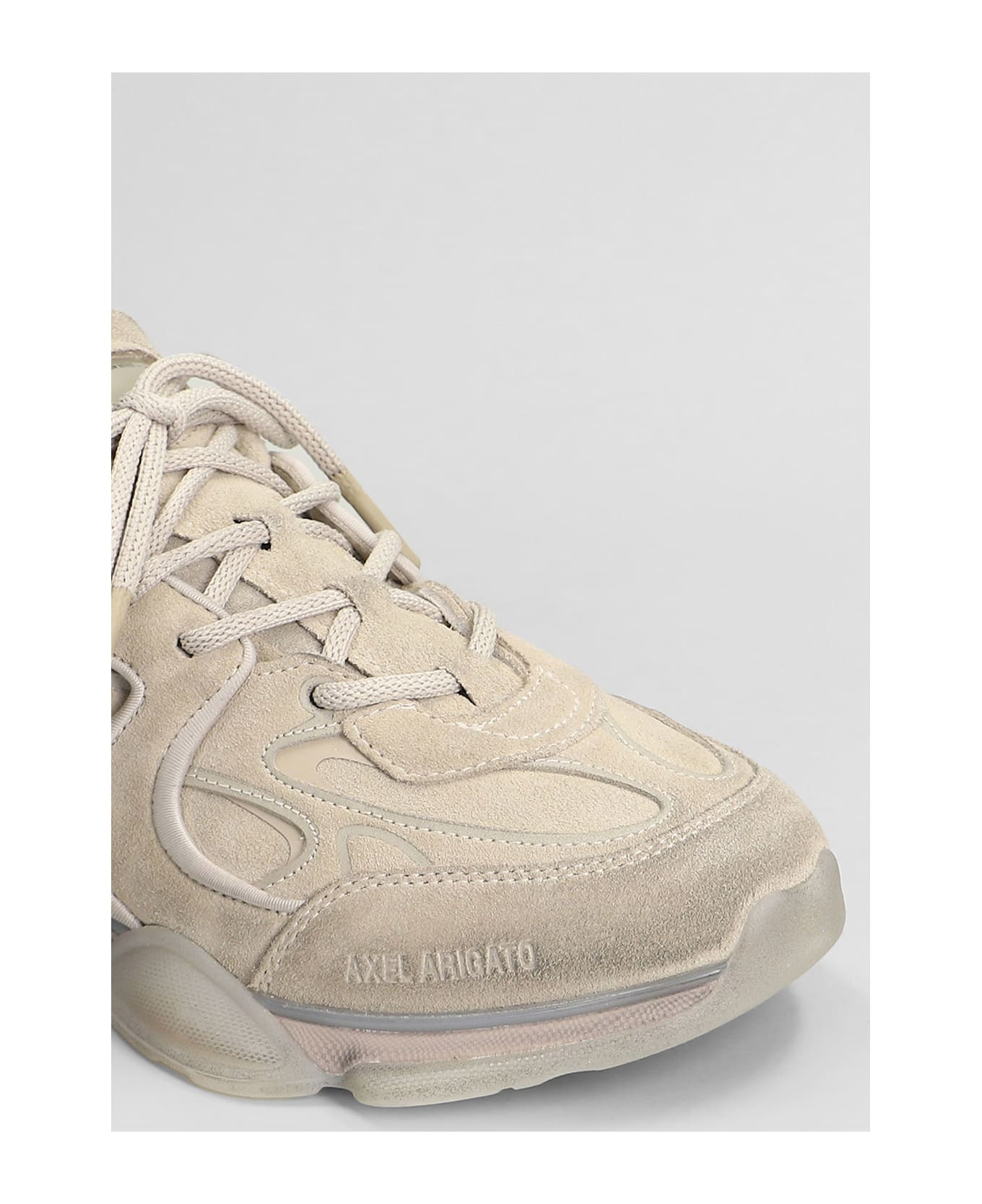 Axel Arigato Eris Sneakers In Beige Suede - beige
