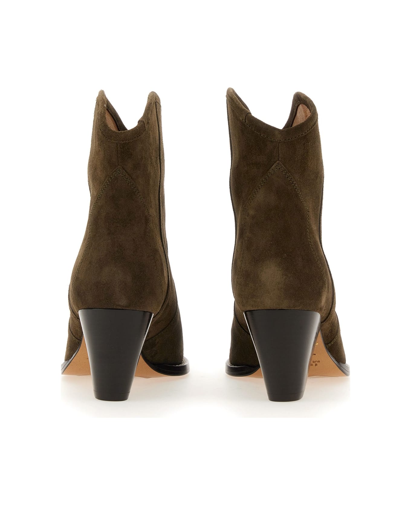 Isabel Marant Darizo Leather Boot - MARRONE