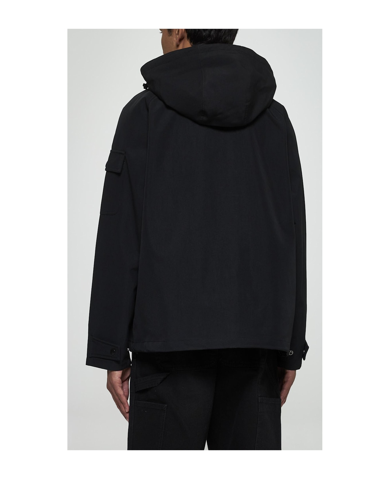 Carhartt Clarton Nylon Jacket - Exx Black Black