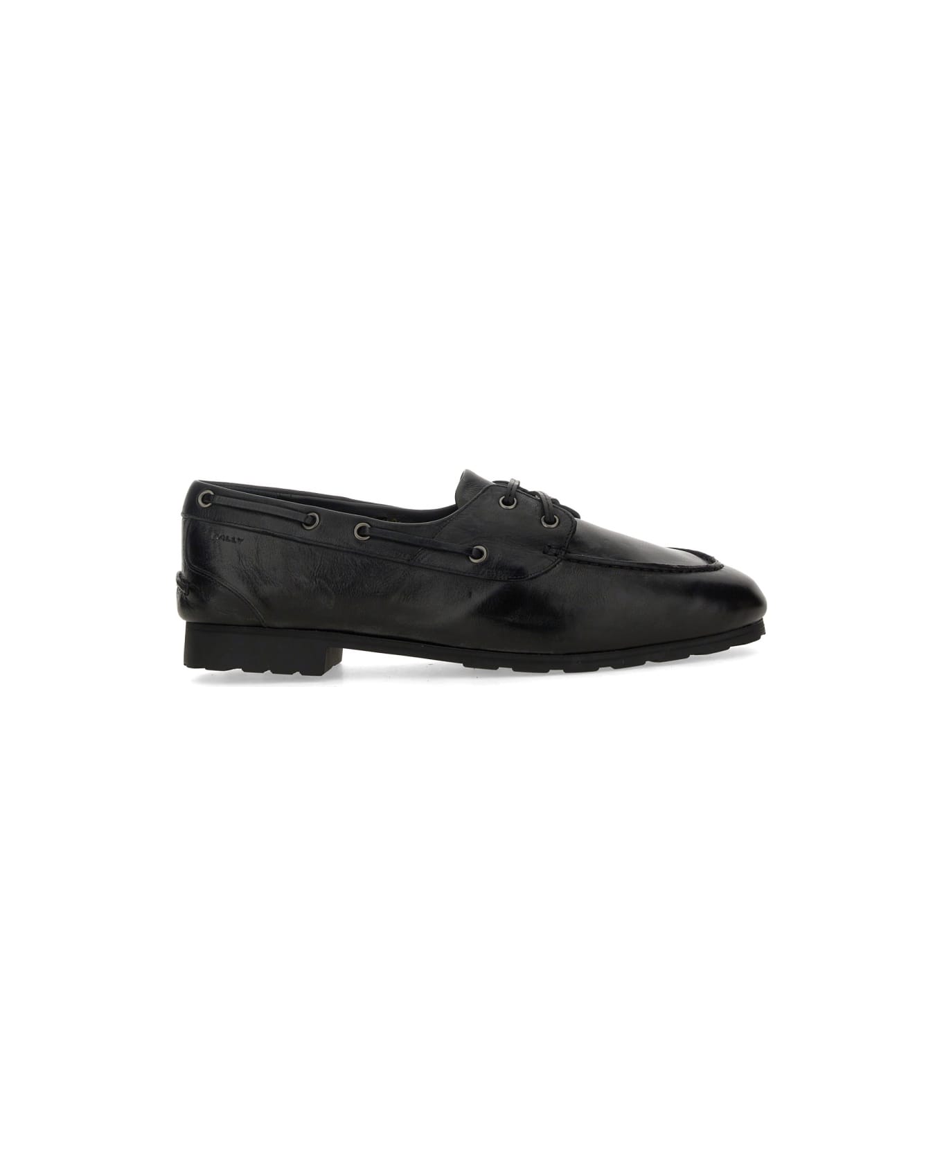 Bally Leather Loafer - BLACK