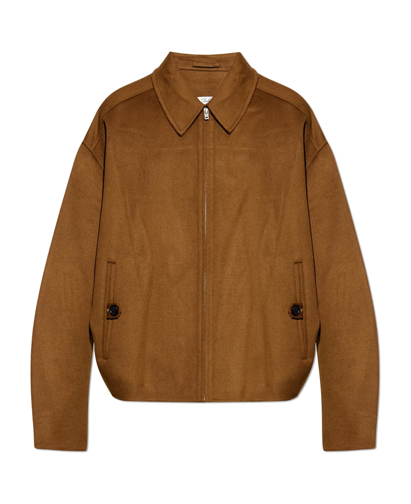 Acne Studios Wool Jacket With Collar - Olive green