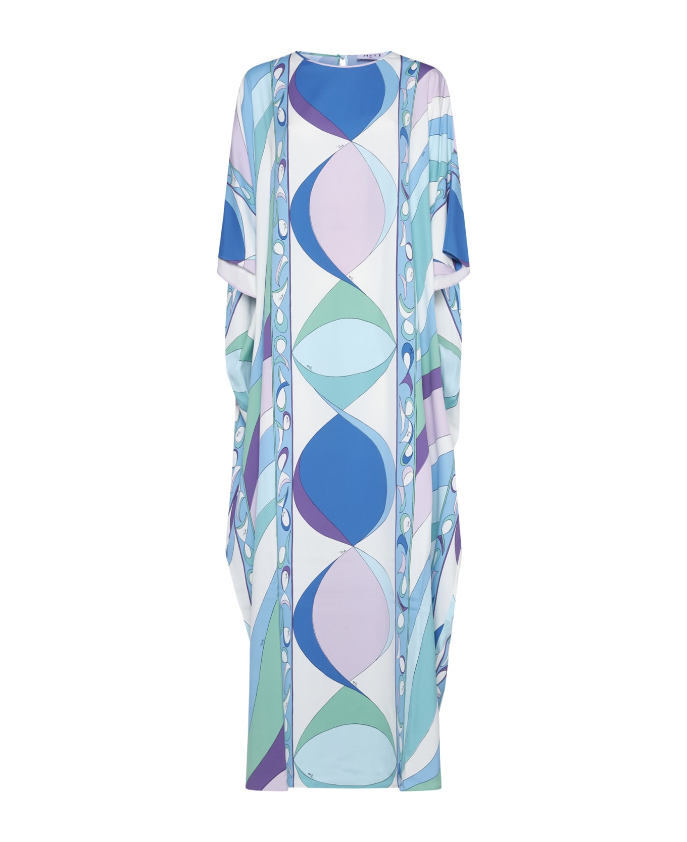 Pucci Pesci-print Jersey Dress - Blue ワンピース＆ドレス