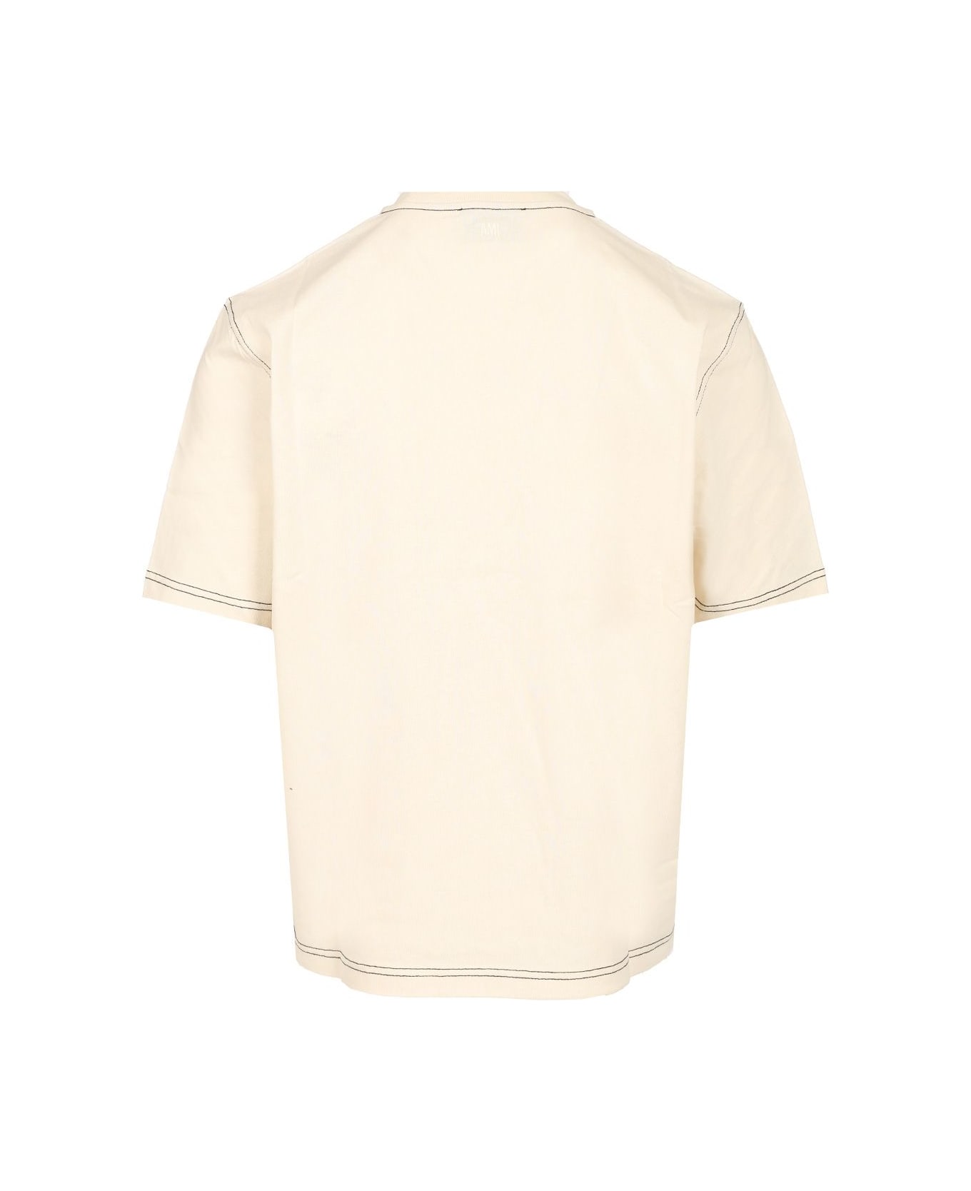 Ami Alexandre Mattiussi Cotton Jersey T-shirt - WHITE