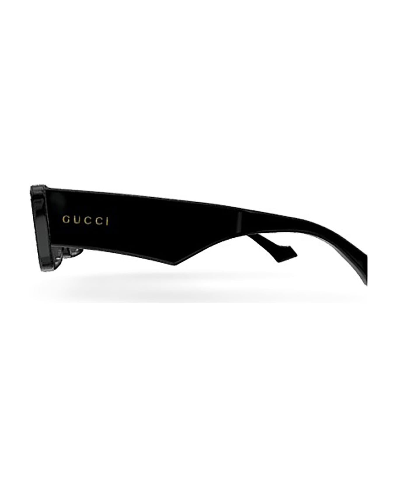 Gucci Eyewear Gg1331s Sunglasses - 002 black black brown