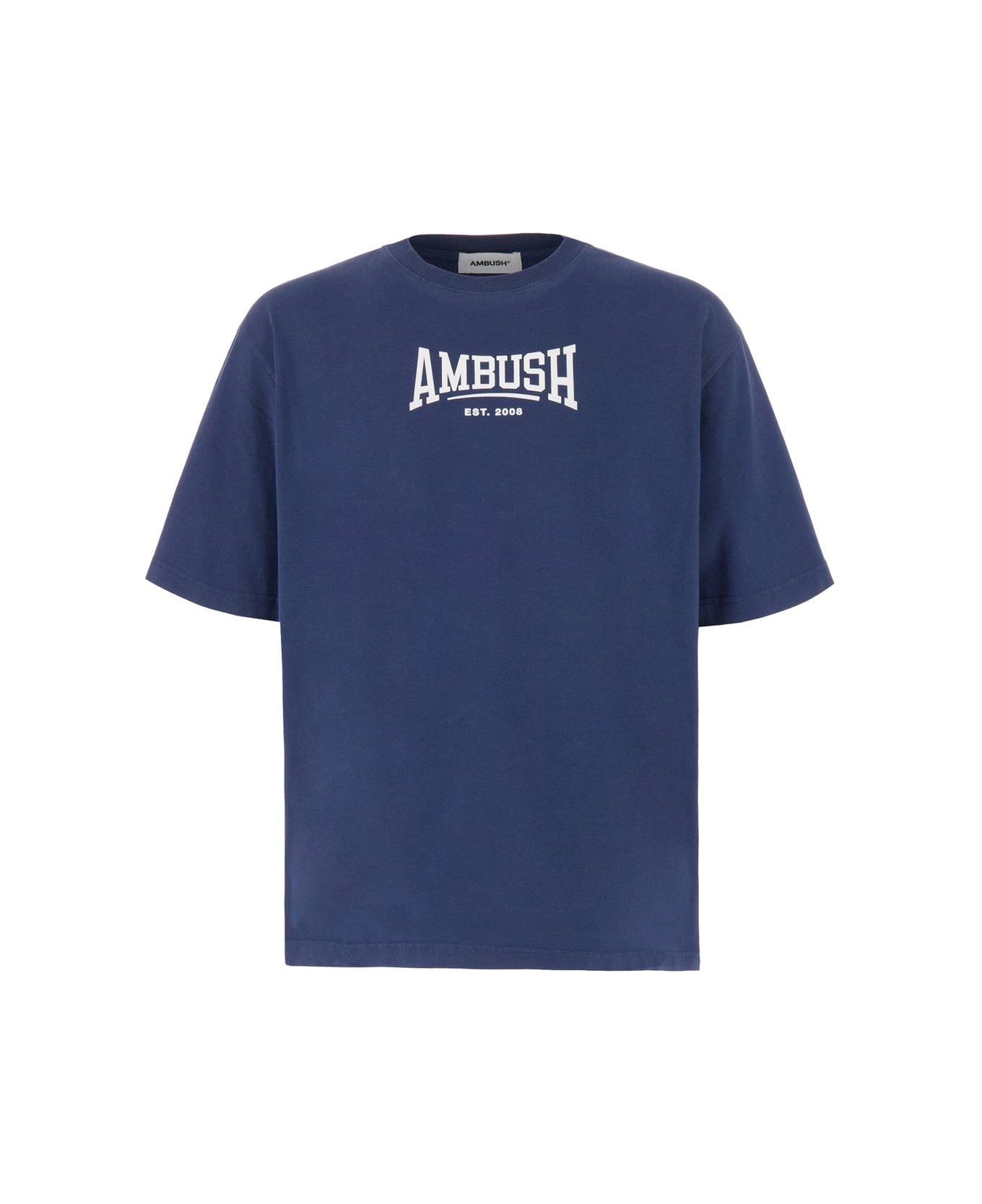 AMBUSH Logo Printed Crewneck T-shirt - Insignia B