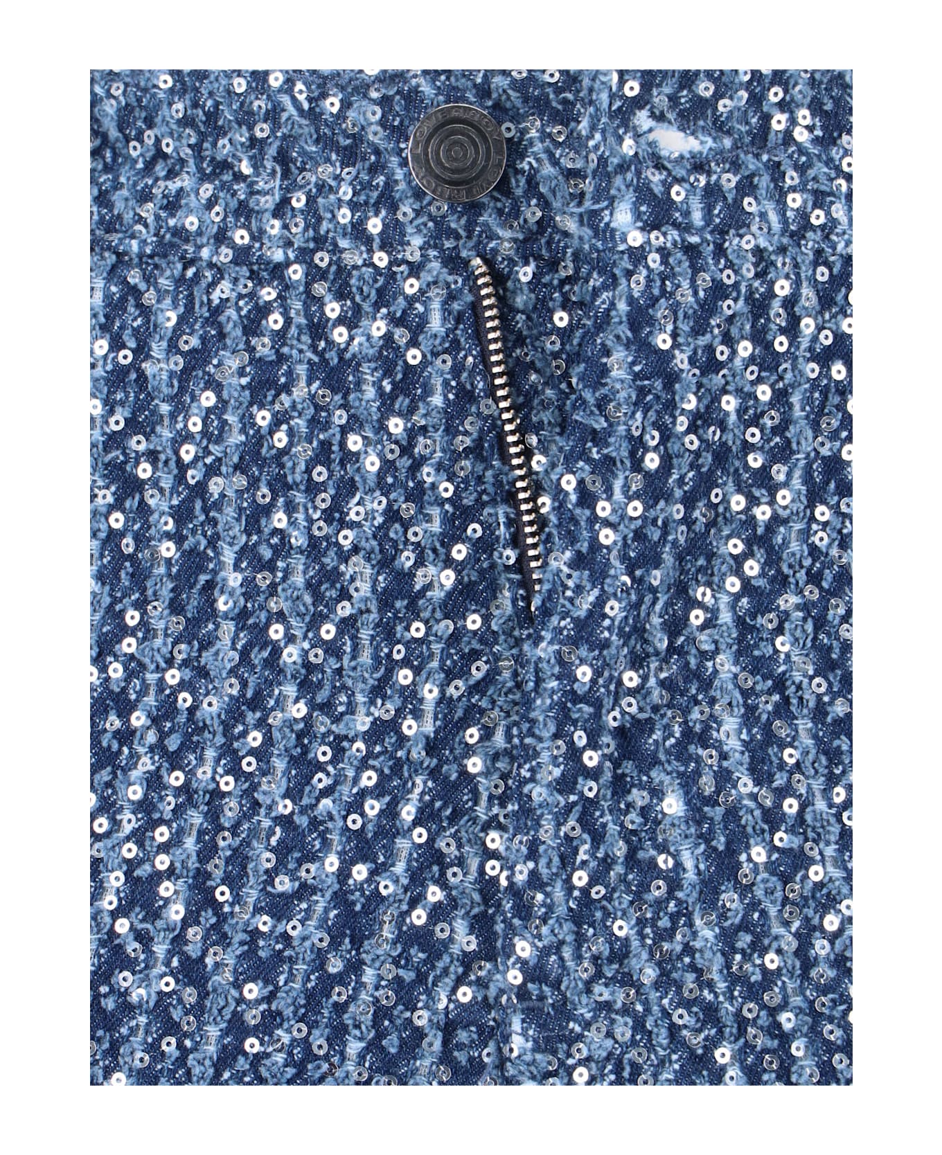 Charles Jeffrey Loverboy Sequin Jeans - Blue