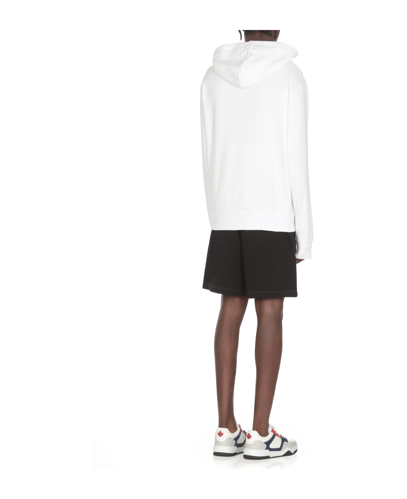 Dsquared2 Hoodie With Logo - White