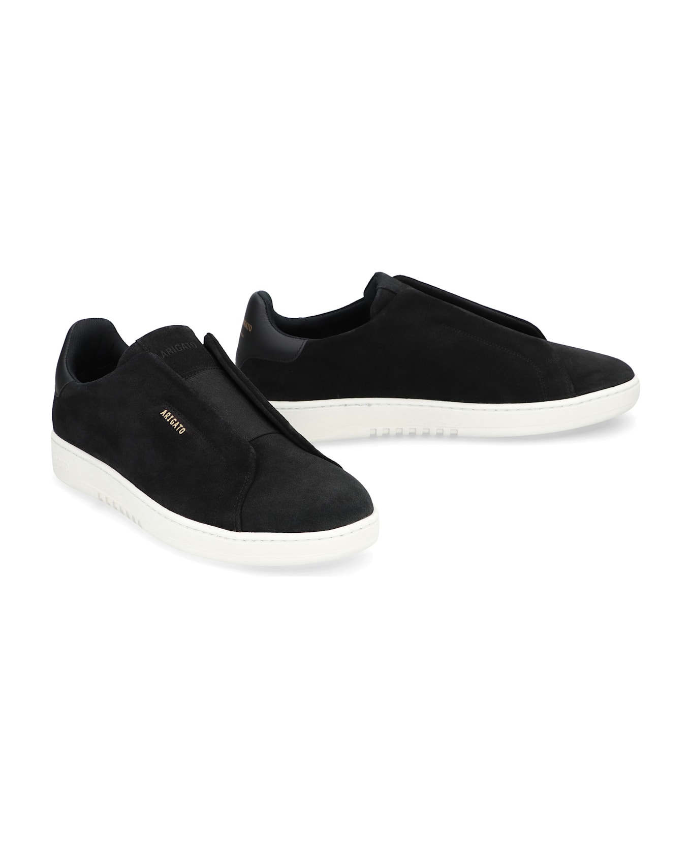 Axel Arigato Laceless Low Top Slip-on Sneakers - black