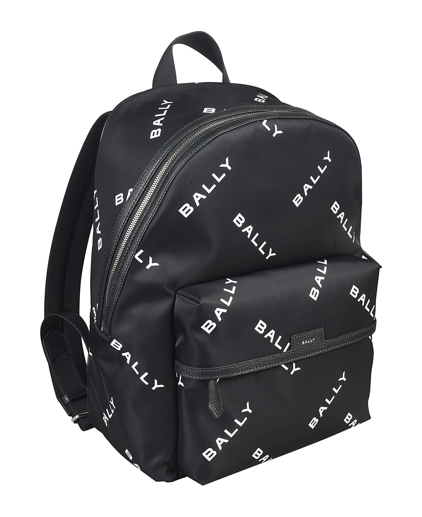 Bally Code Backpack - Black/White バックパック