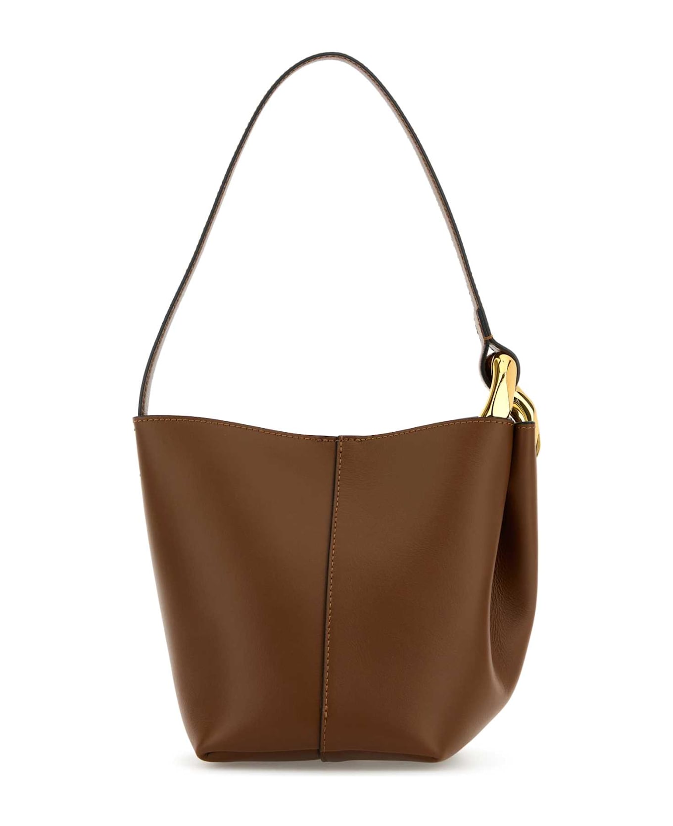 J.W. Anderson Caramel Leather Jwa Corner Bucket Bag - TAN