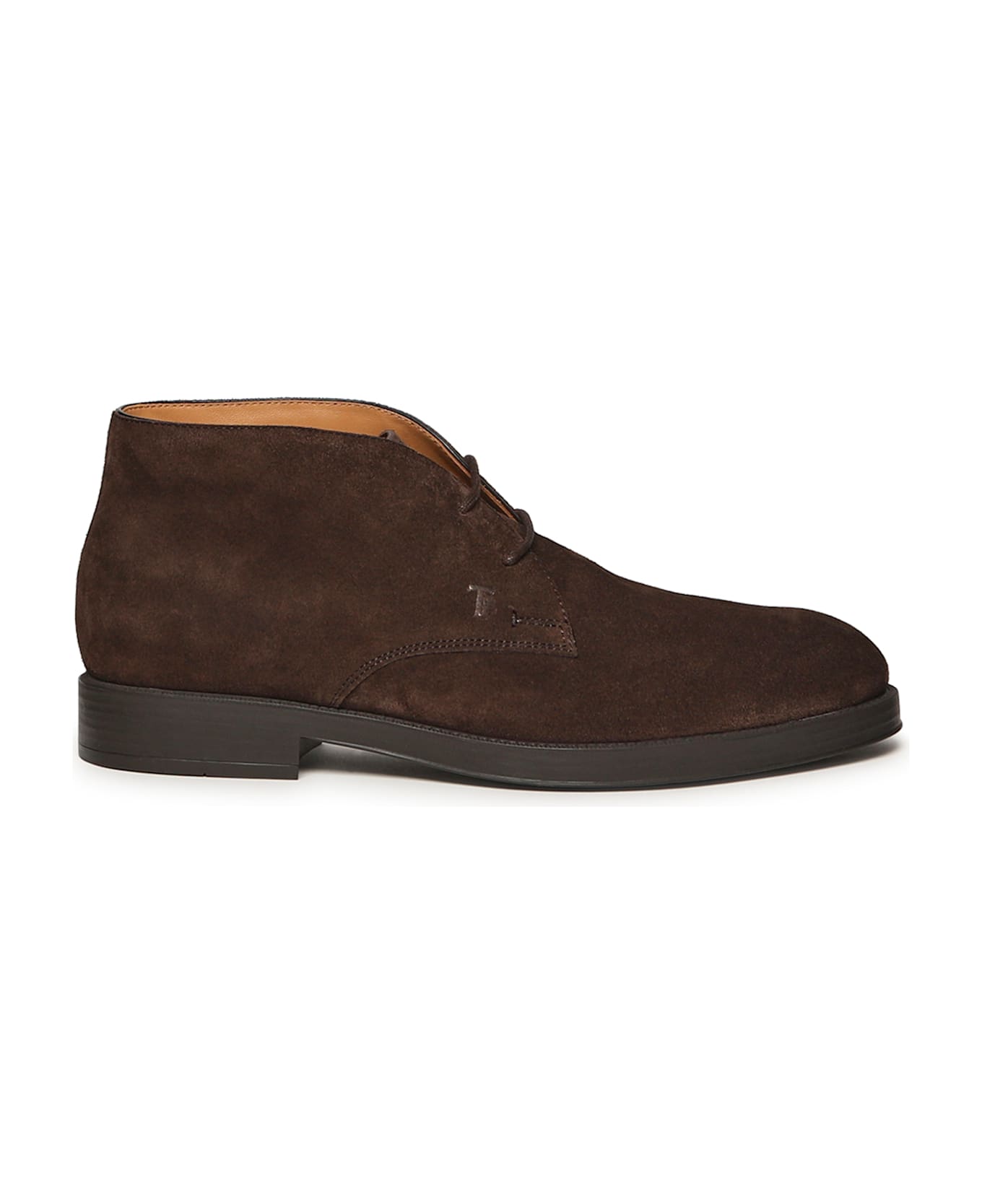Tod
s Suede Ankle Boot - Brown