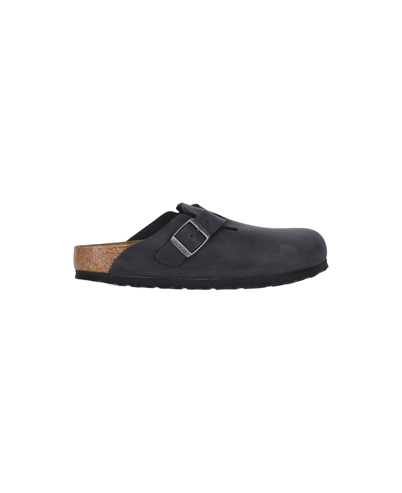 Birkenstock 'boston' Mules - Black  