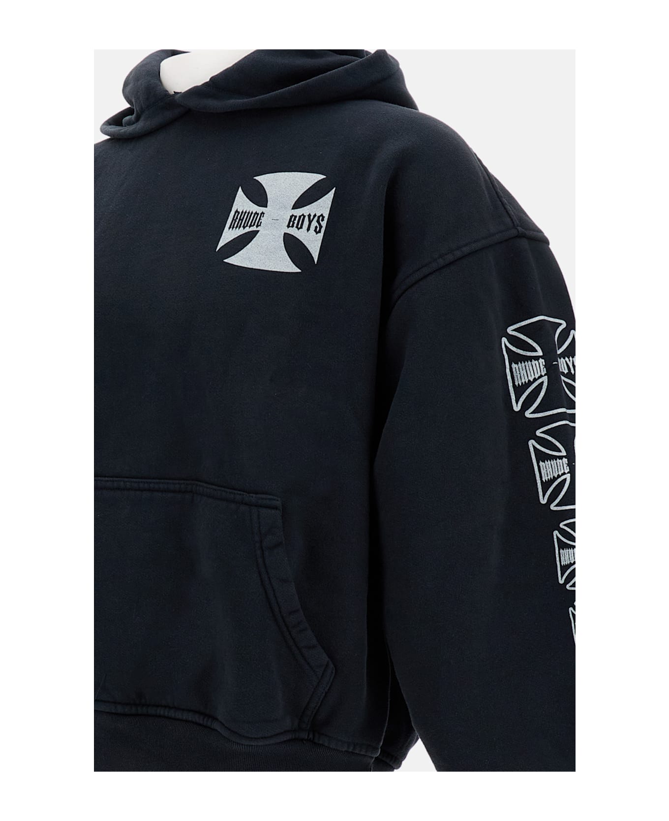 Rhude Boys Hoodie - BLACK