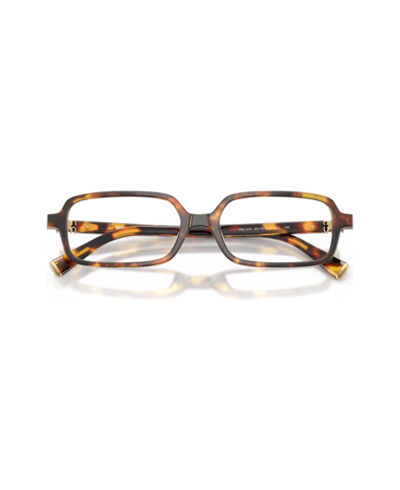Miu Miu 0mu 01yv Miu Regard 14l1o1 Havana Miele Glasses - Havana