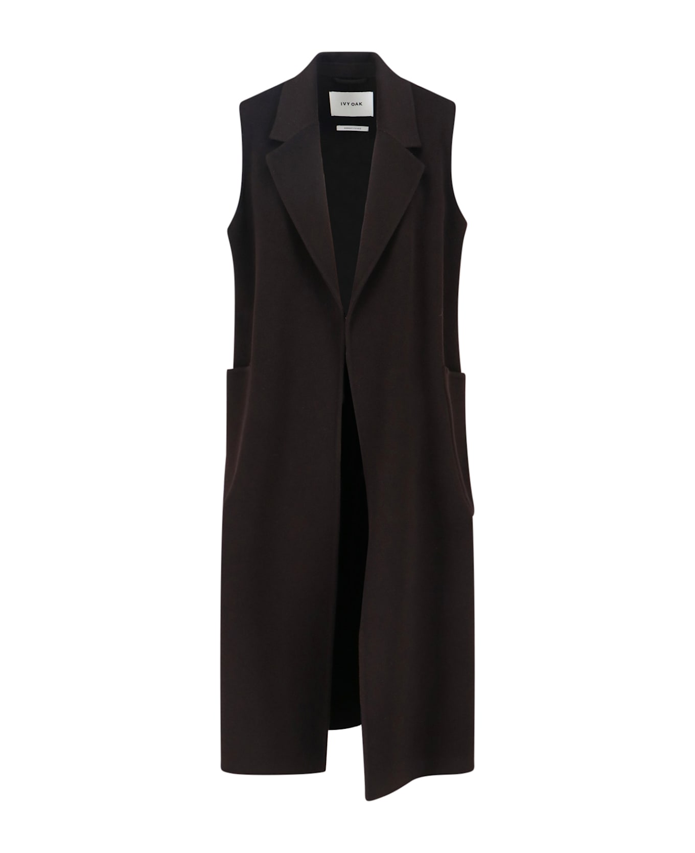 Ivy Oak 
clarissa
 Vest Coat - Brown
