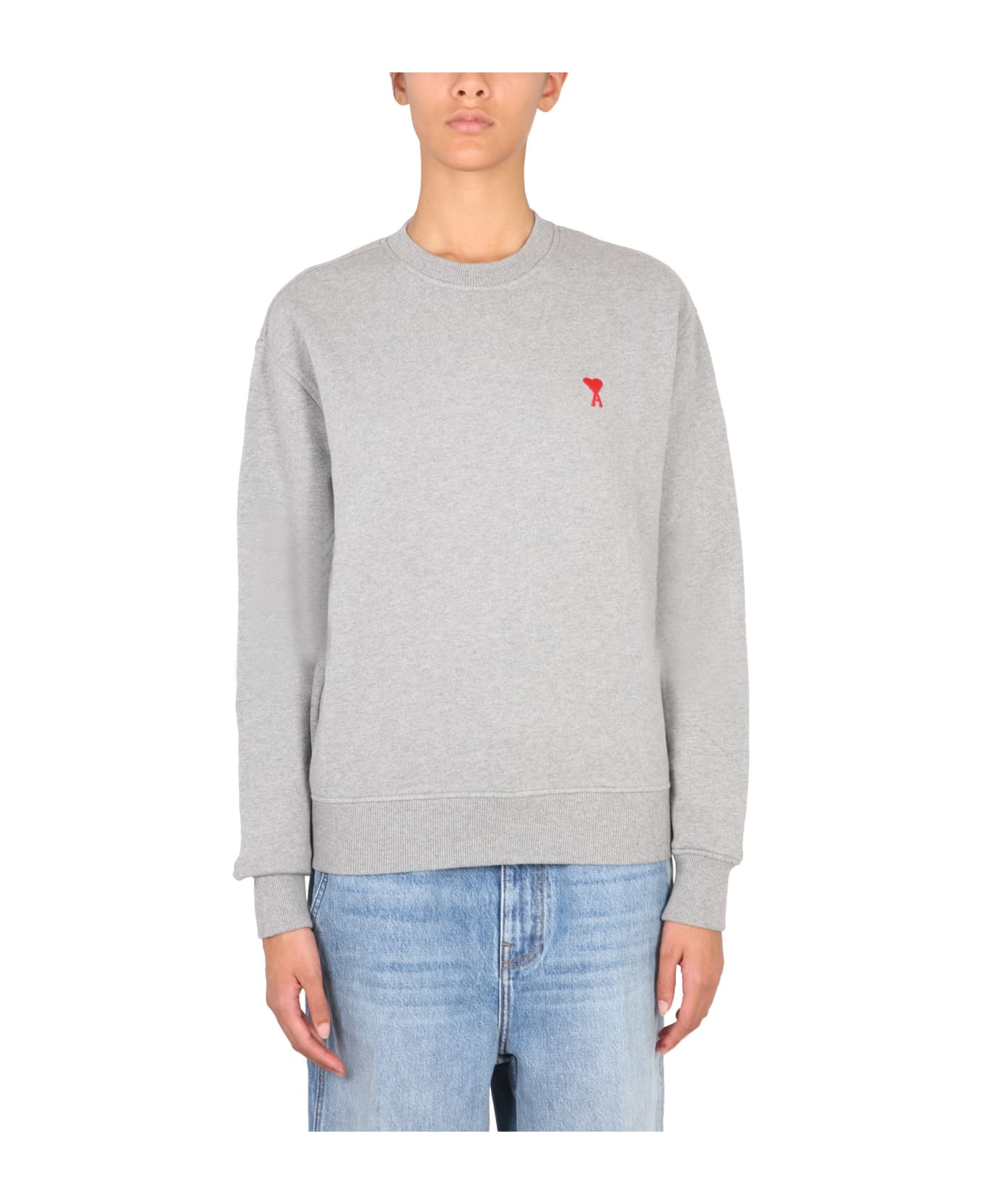 Ami Alexandre Mattiussi Crewneck Sweatshirt - 055
