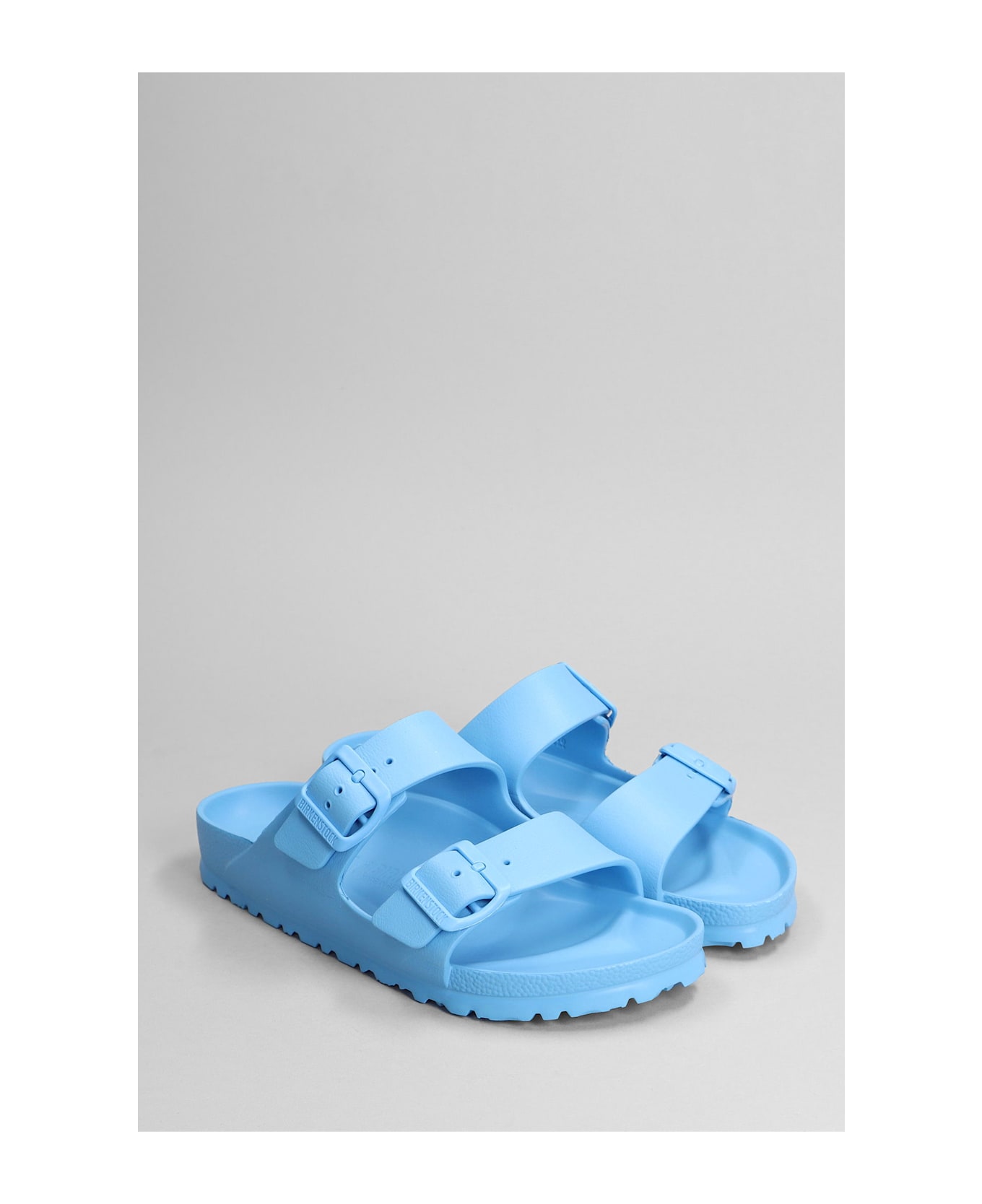 Birkenstock Arizona Eva Flats In Cyan Rubber/plasic - cyan