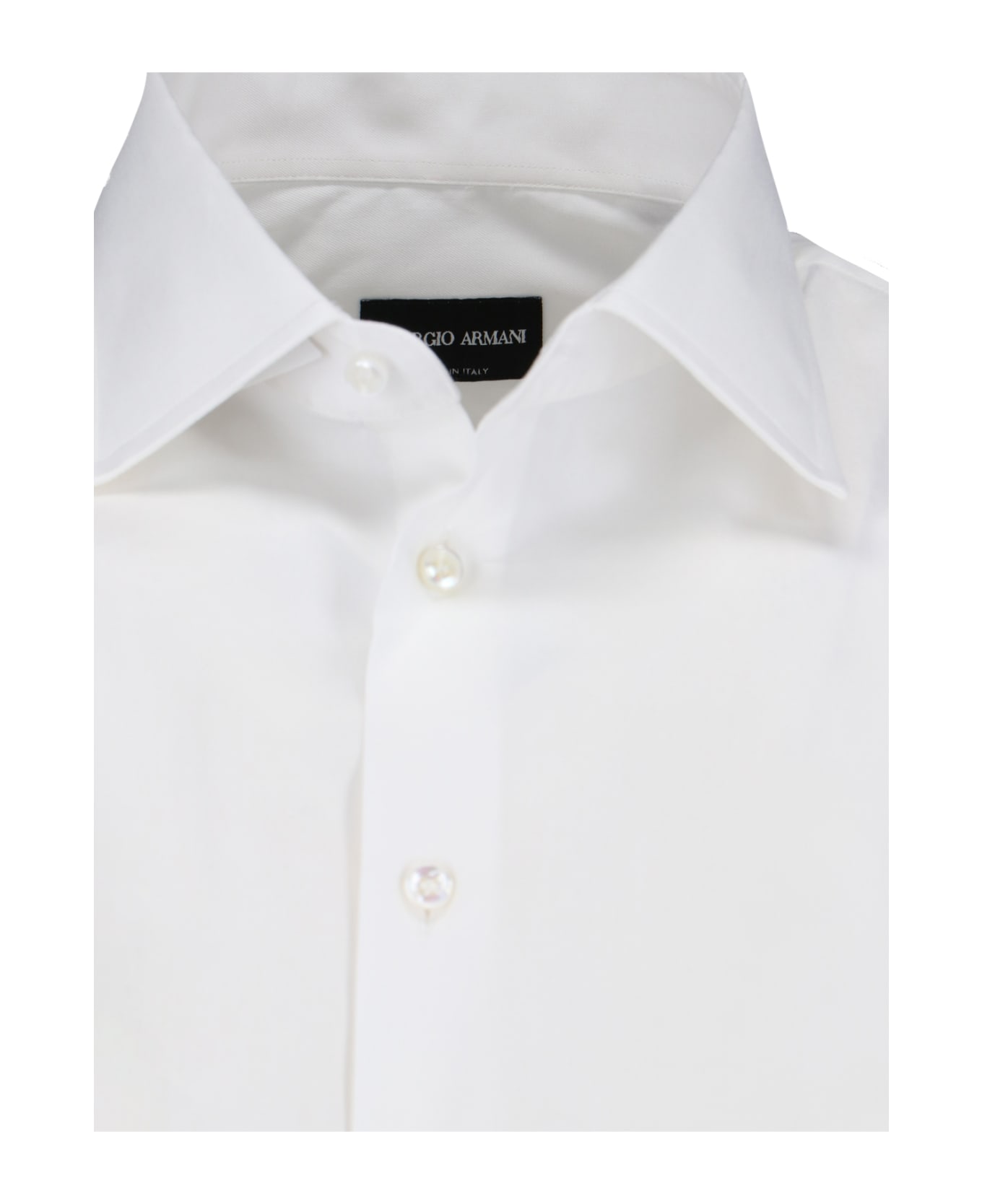 Giorgio Armani Classic Shirt - White シャツ