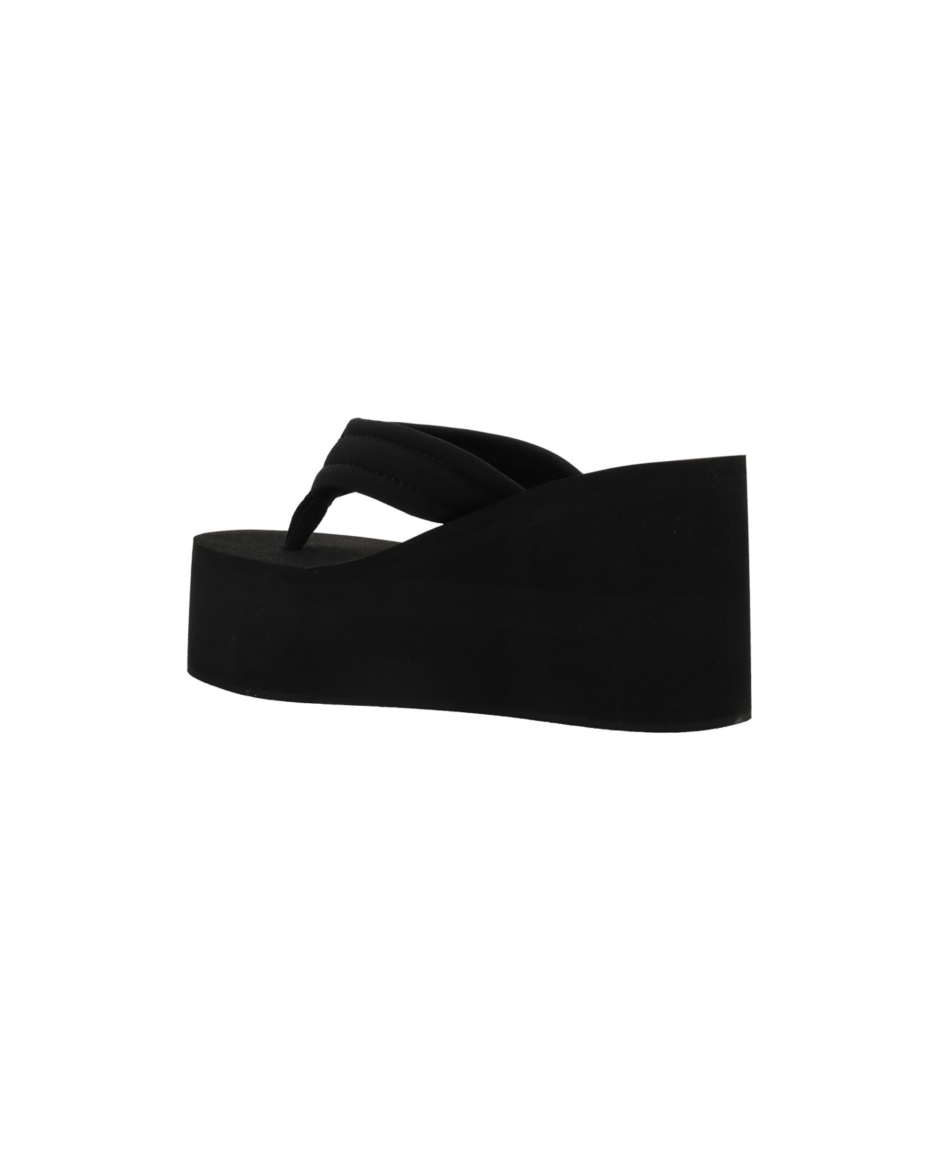 Coperni Wedge Sandals - Black