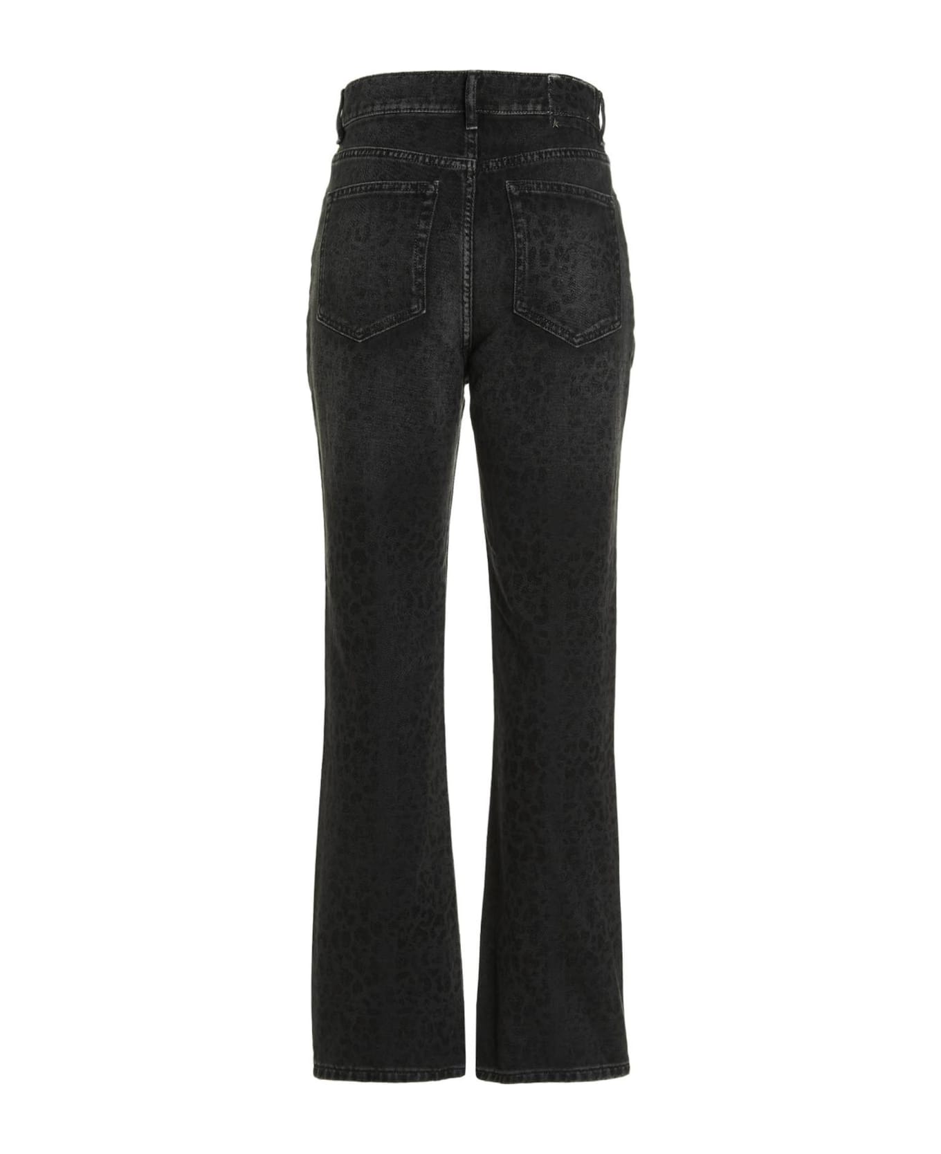 Golden Goose Jeans 'new Cropped Flare Deryn' - Gray
