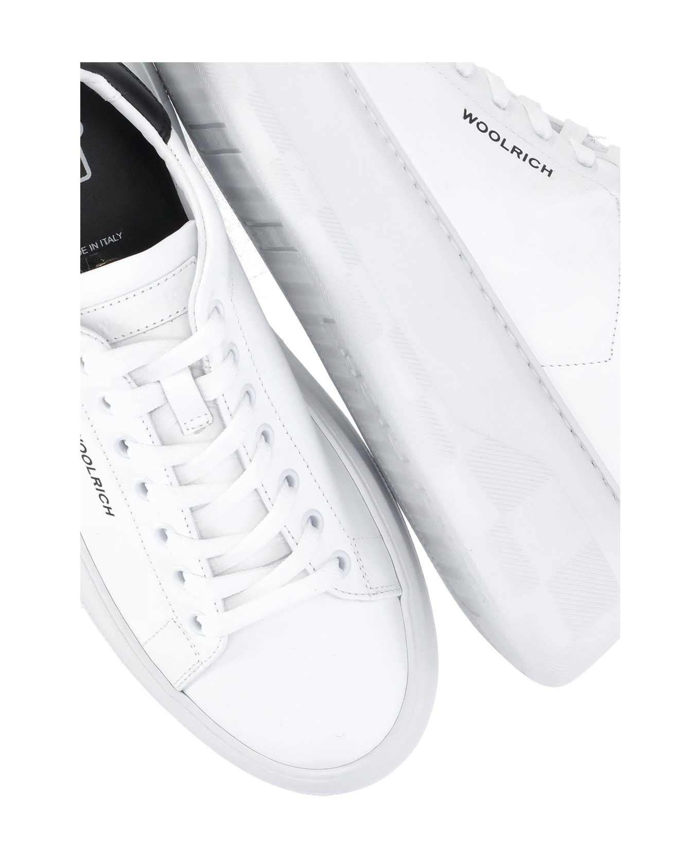 Woolrich Chunky Court Sneakers - White