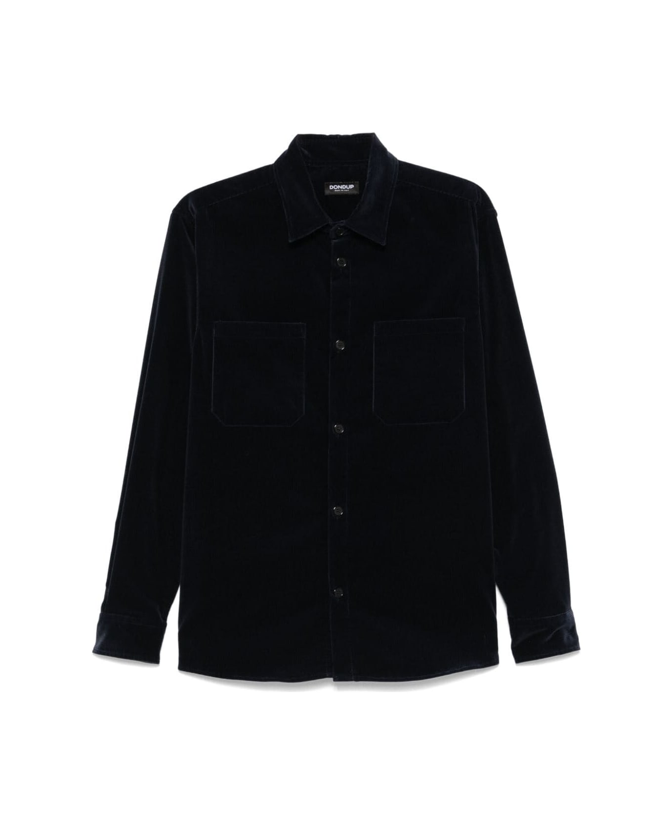 Dondup Shirt Corduroy - Blue