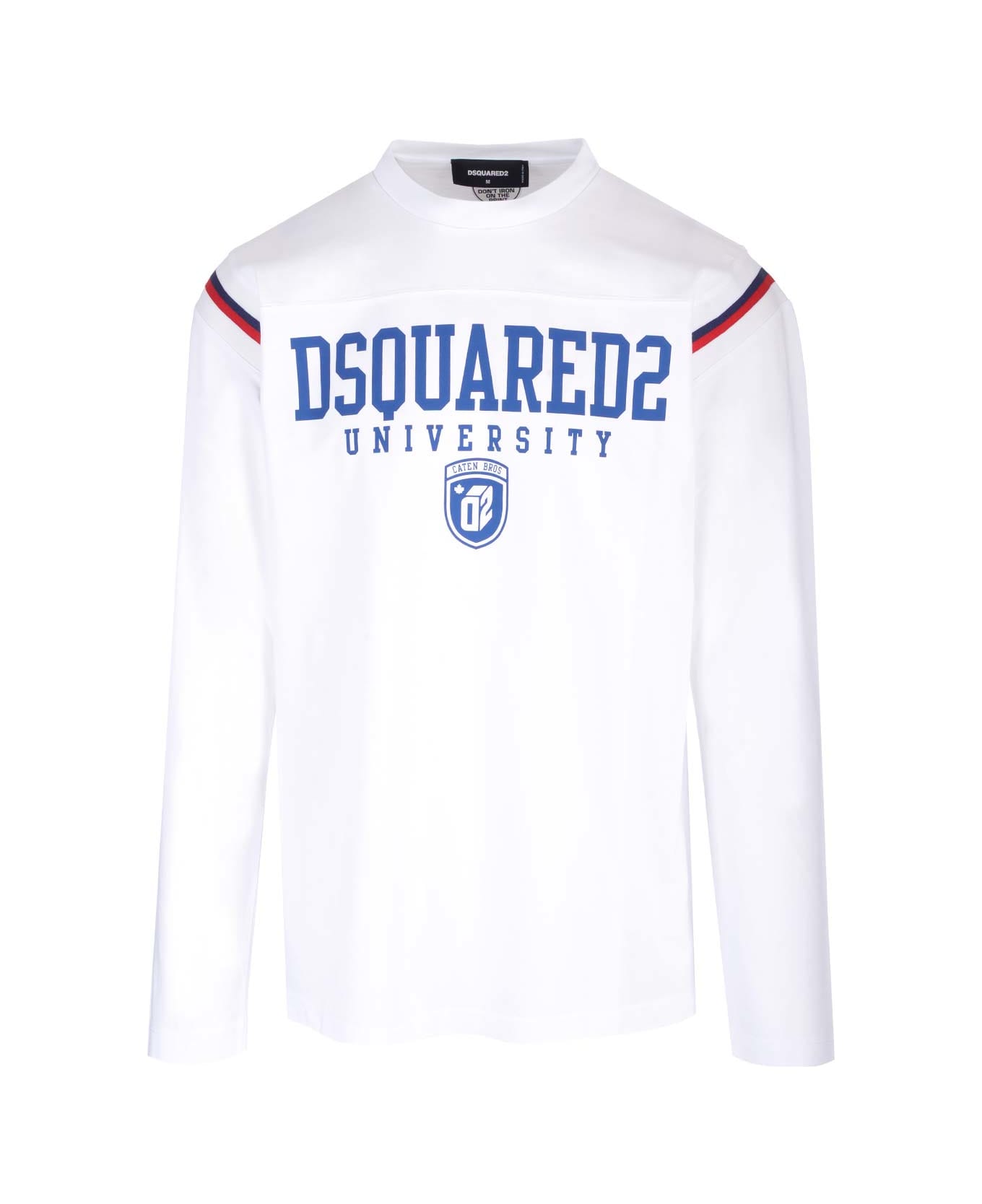 Dsquared2 "university Varsity" T-shirt - White