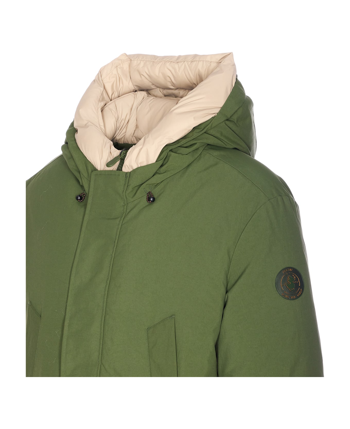 Save the Duck Forest Padded Parka - Green
