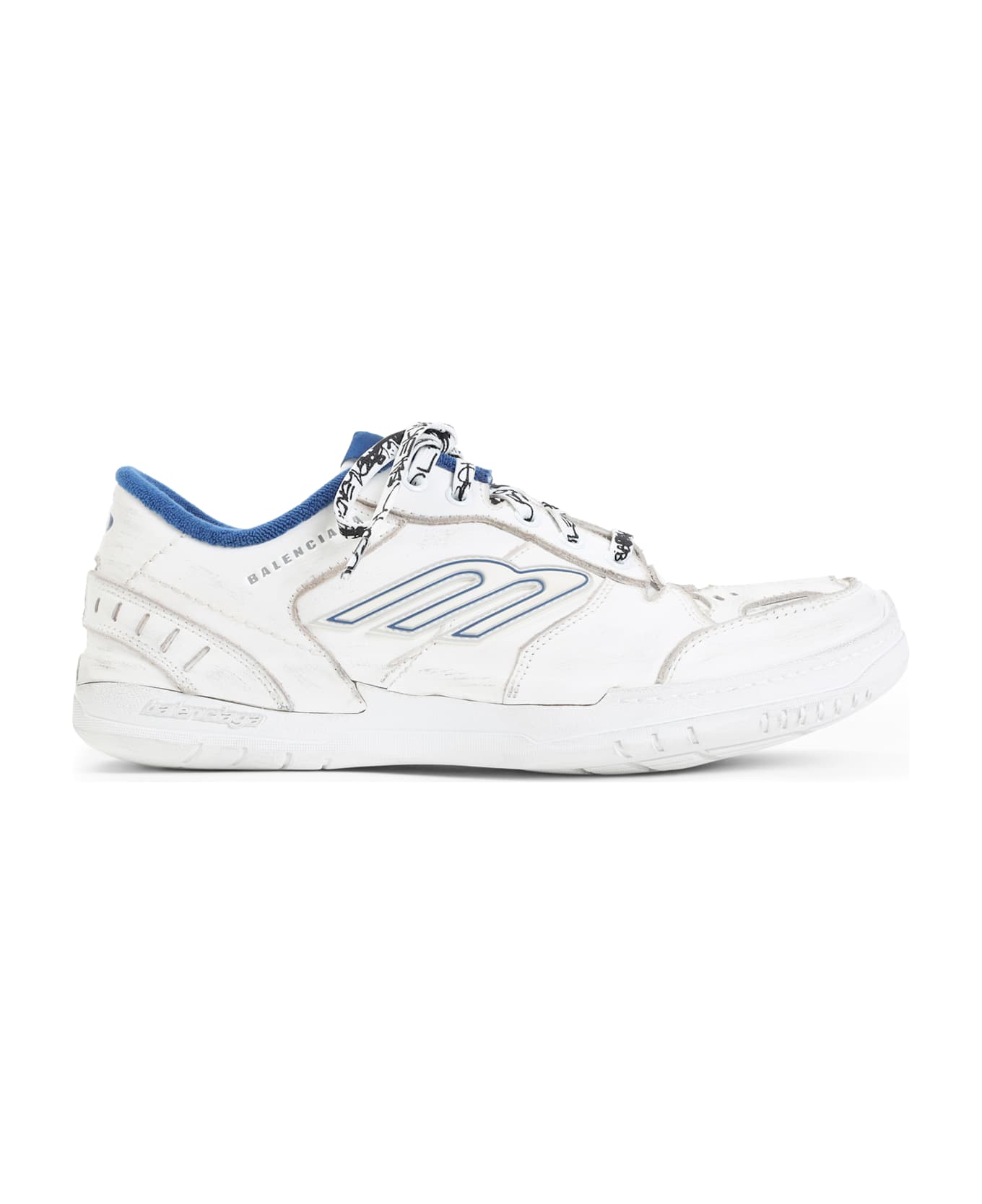 Balenciaga Hamptons Sneakers - White Blu