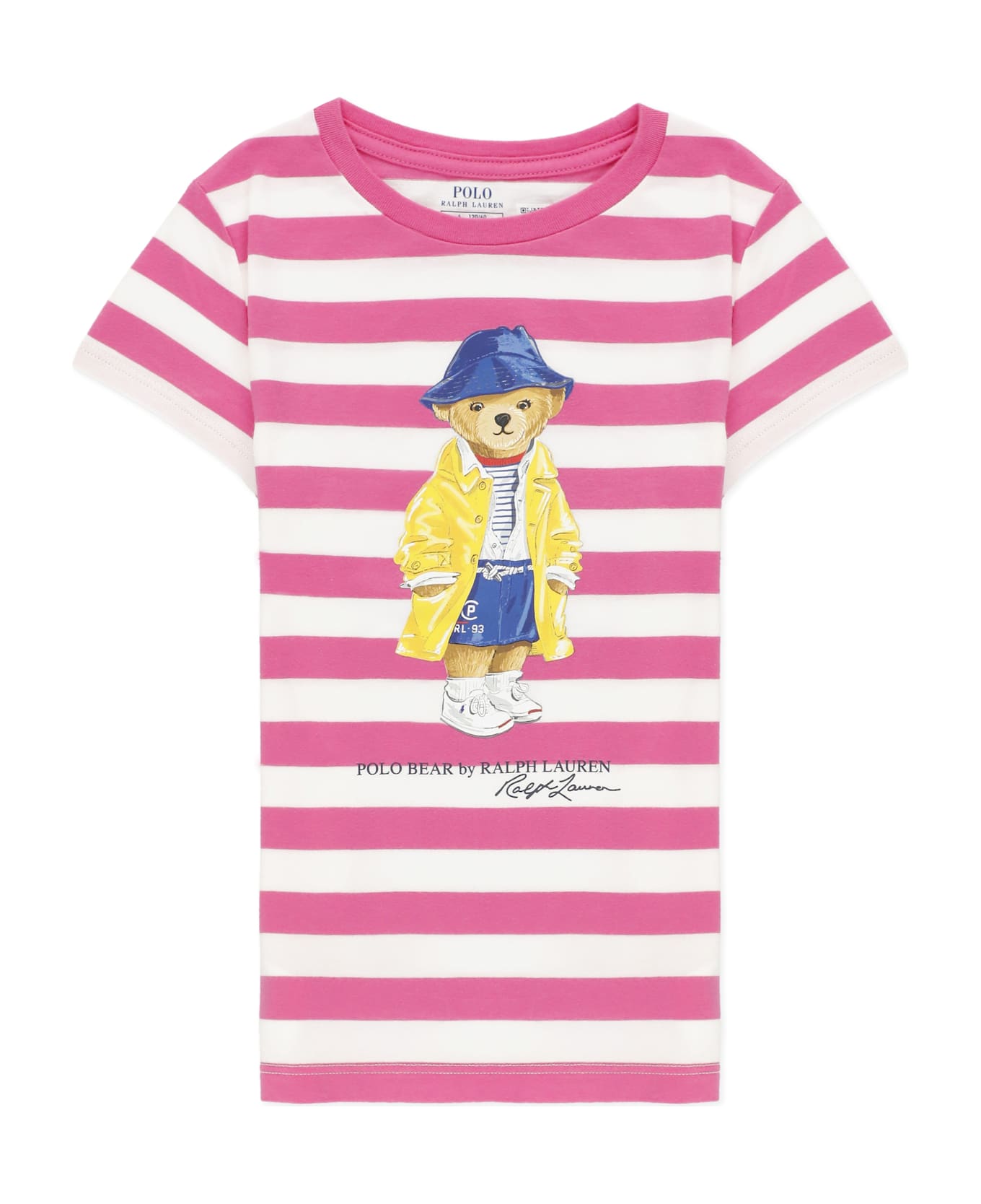 Ralph Lauren Teddy Bear T-shirt - Fuchsia