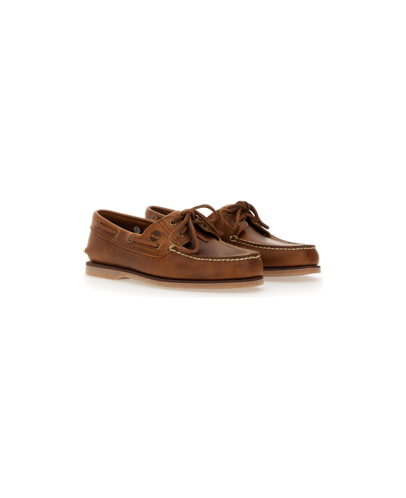 Timberland Leather Boat Moccasin - BROWN