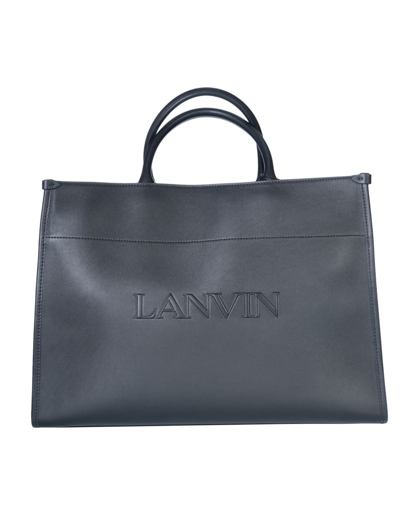 Lanvin Strapped Sac Tote - Black