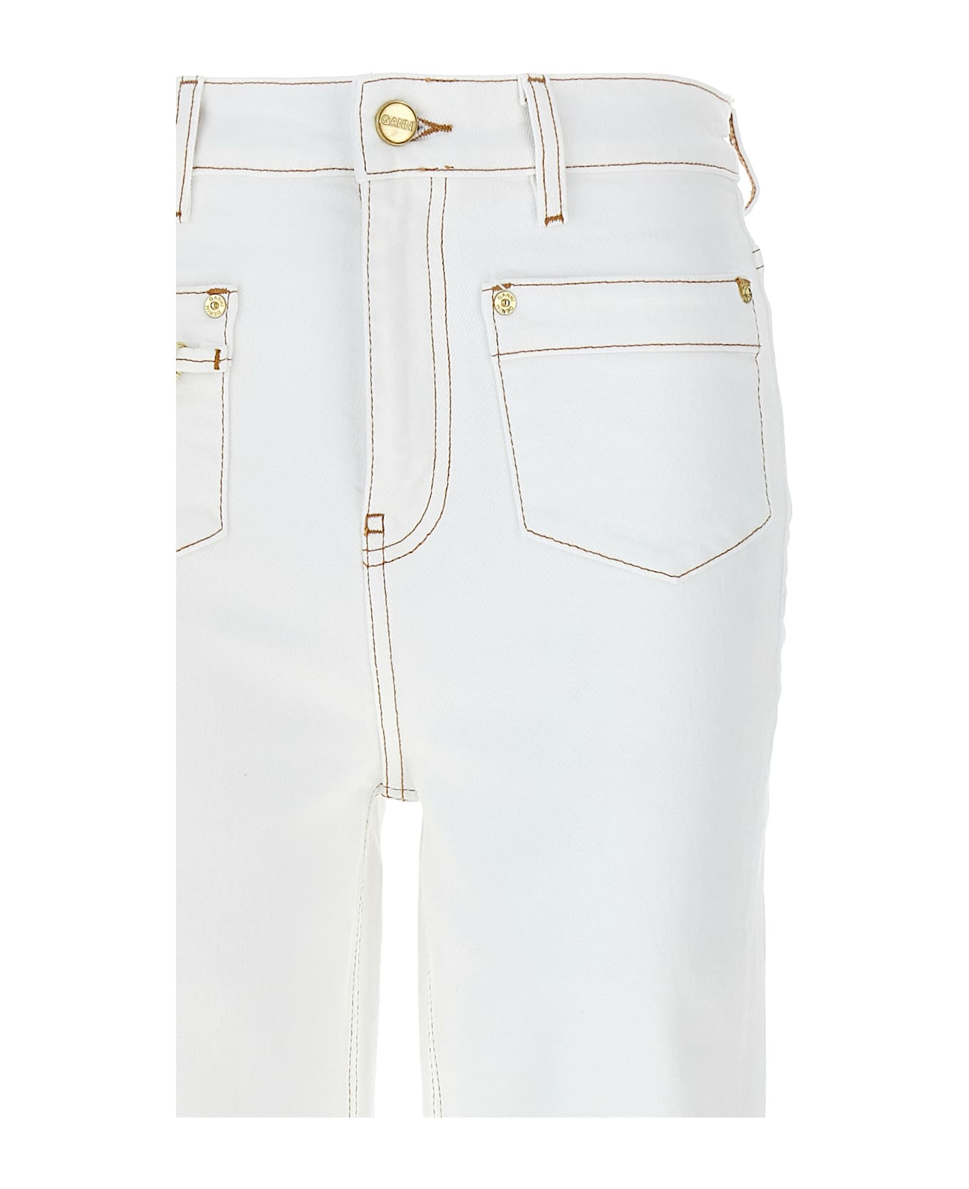 Ganni 
goddi
 Jeans - White