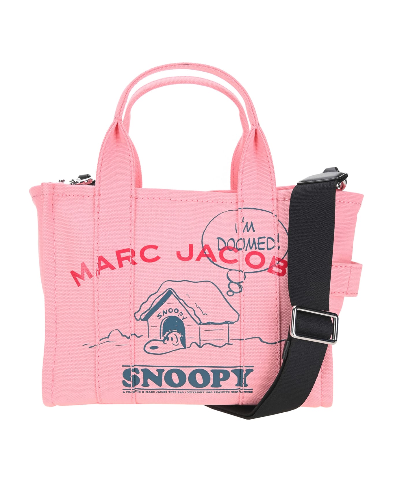 Marc Jacobs Peanuts X Marc Jacobs The Snoopy Mini Tote Bag - PINK