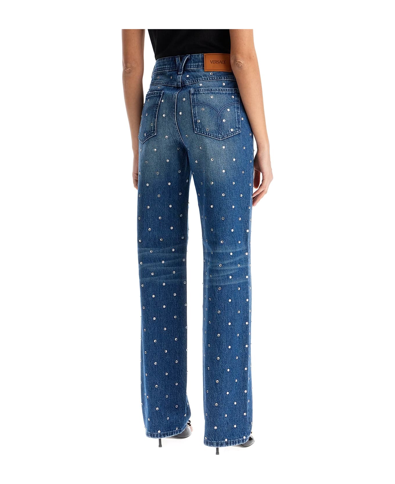 Versace 'starry Sky Boyfriend - MEDIUM BLUE (Blue)