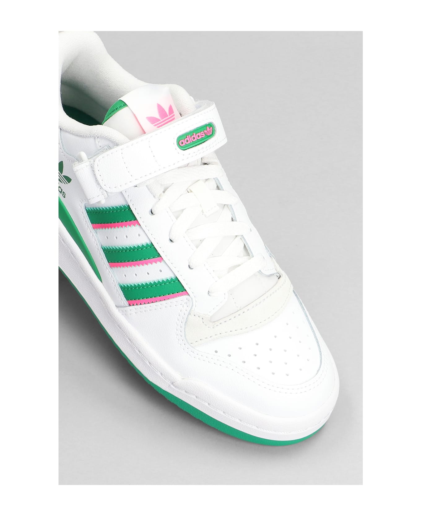 Adidas Forum Low Sneakers In White Leather - white スニーカー