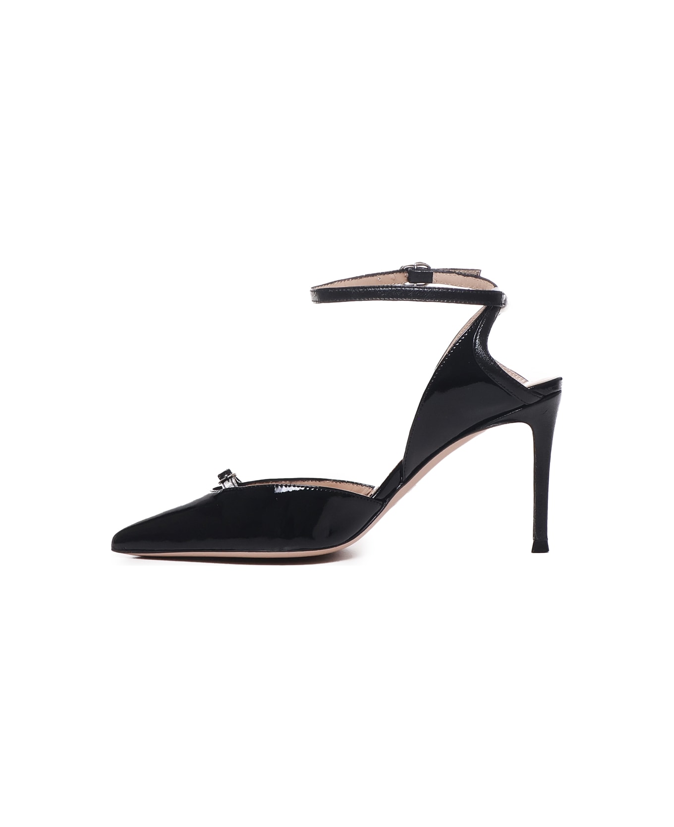 Marc Ellis Pumps With Uncovered Heel - Black