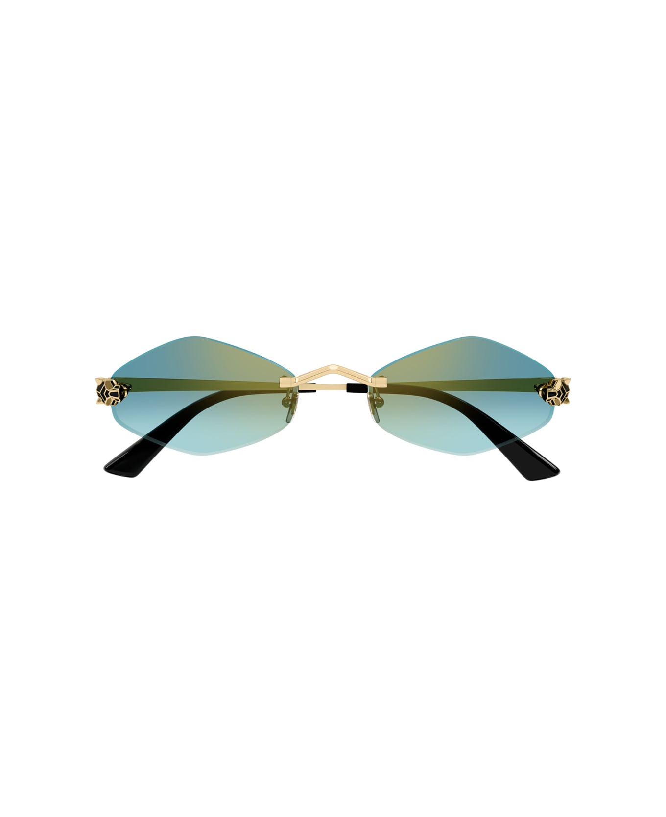 Cartier Eyewear Ct0433s 003 Sunglasses - Oro