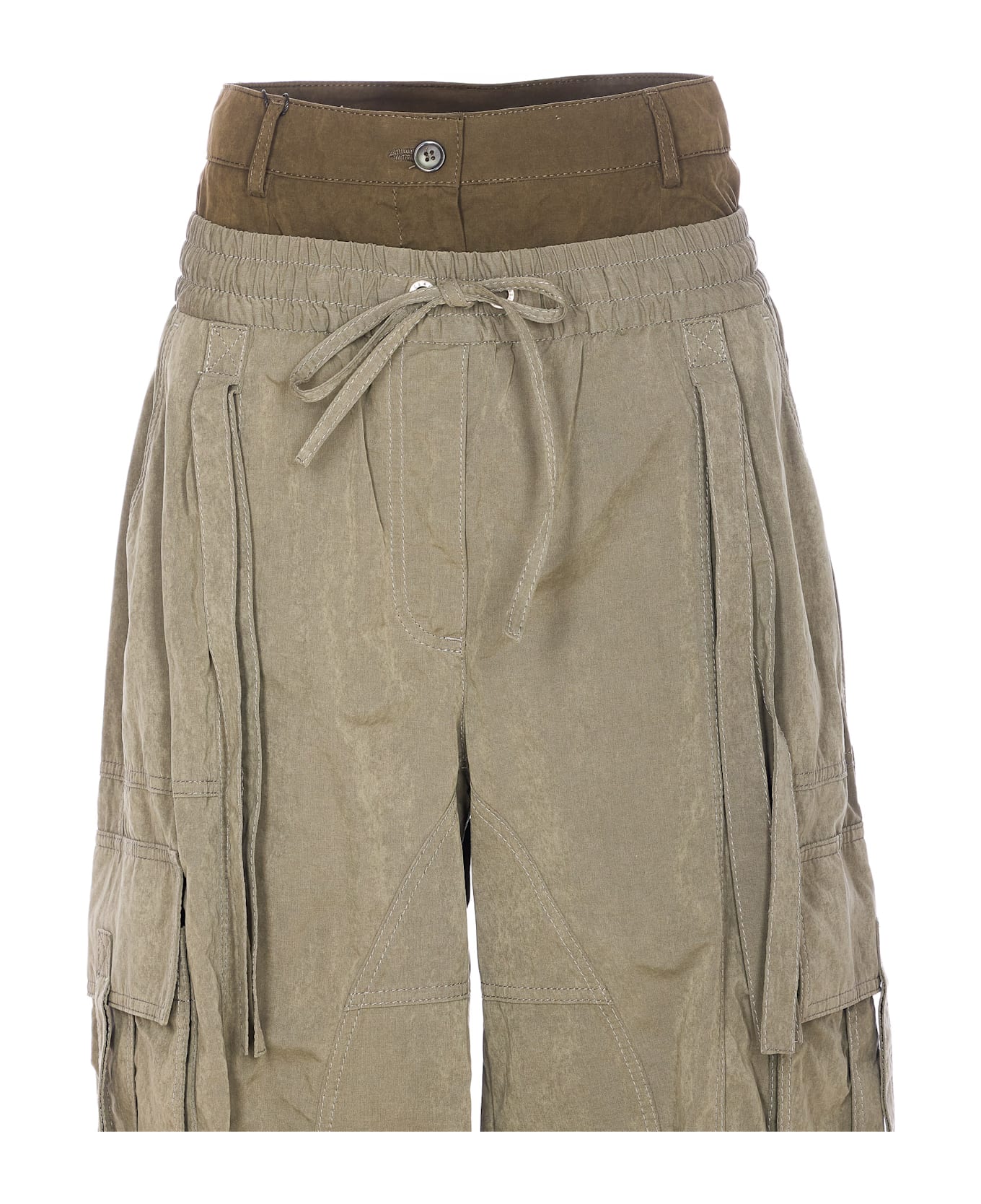 Dolce 
Gabbana Waxed Faille Pants - Green ボトムス