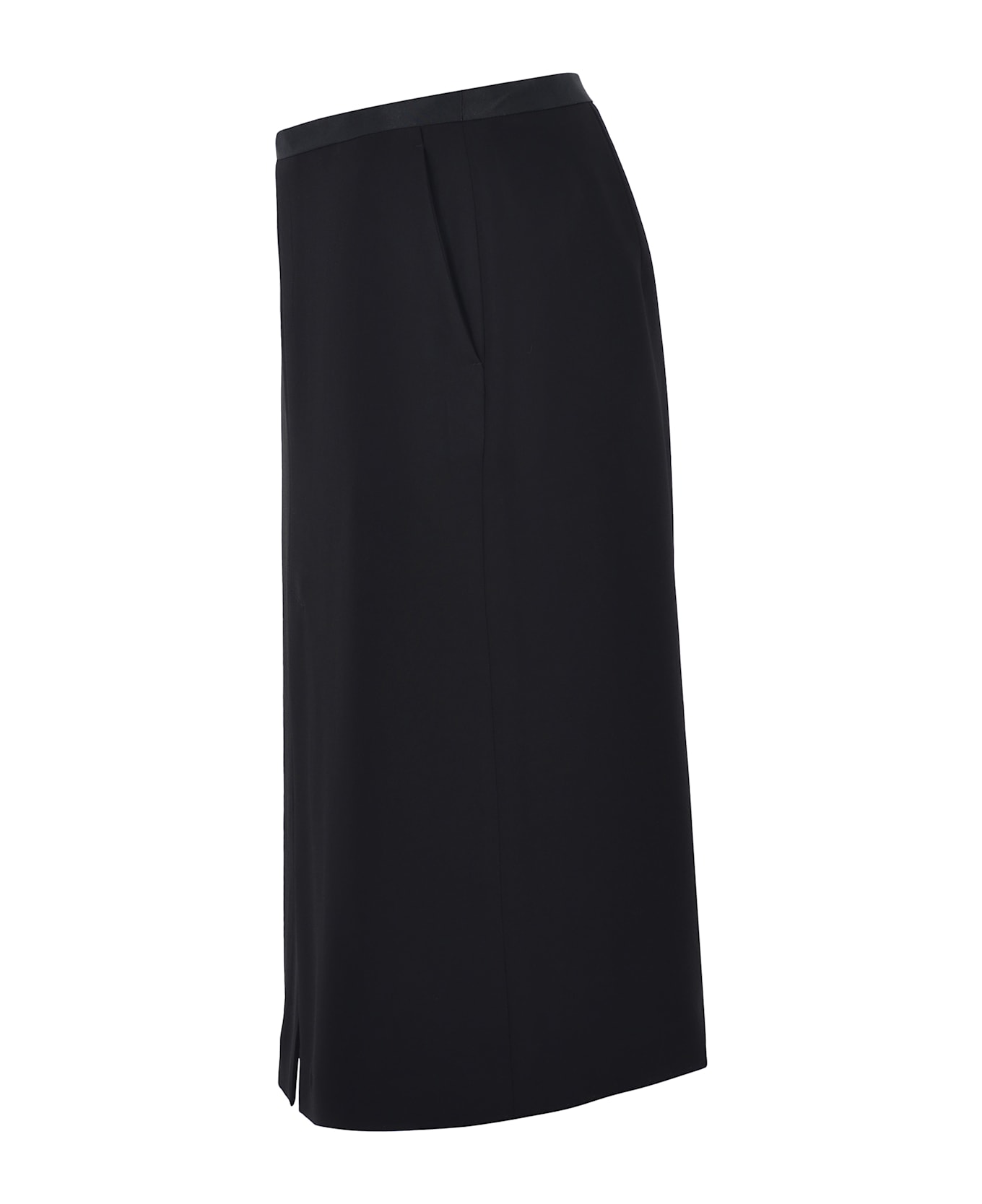 Pinko Gomitolo Slim-fit Skirt - Black